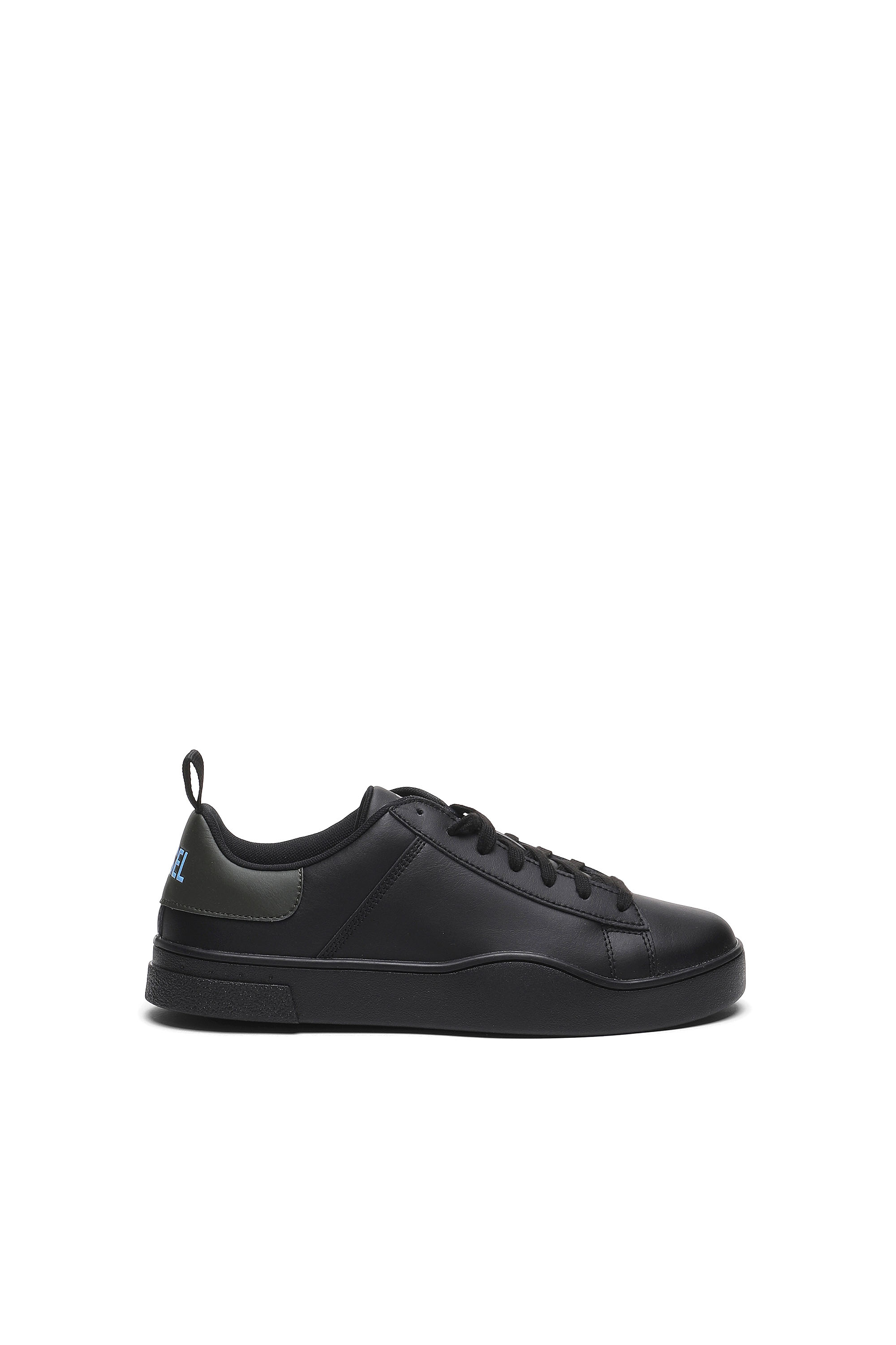 S-CLEVER LOW LACE, Schwarz/Grün - Sneakers