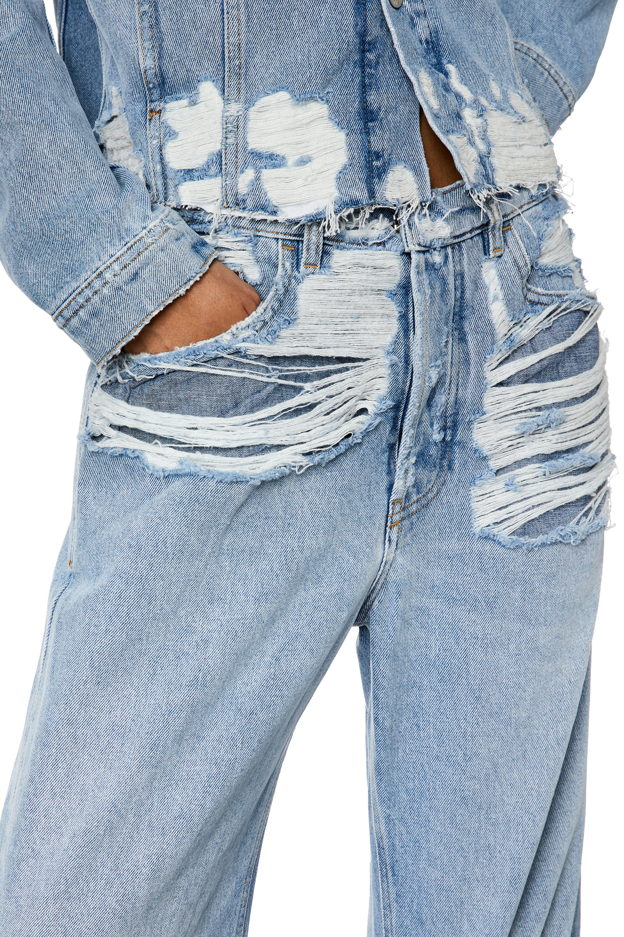 Diesel - Damen Regular Jeans 1988 D-Ark 007S3, Hellblau - 5