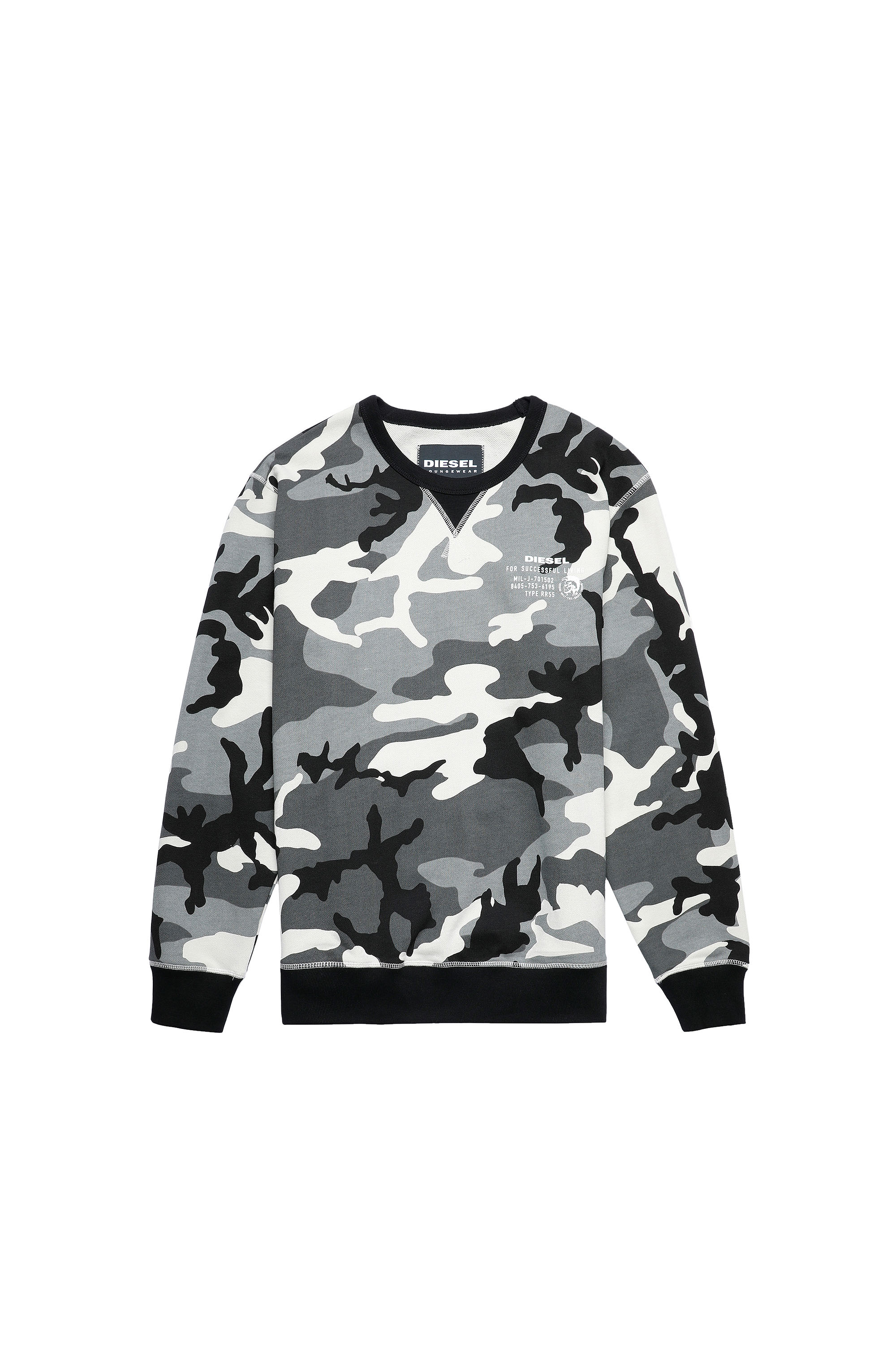 UMLT-WILLY, Grau/Schwarz - Sweatshirts