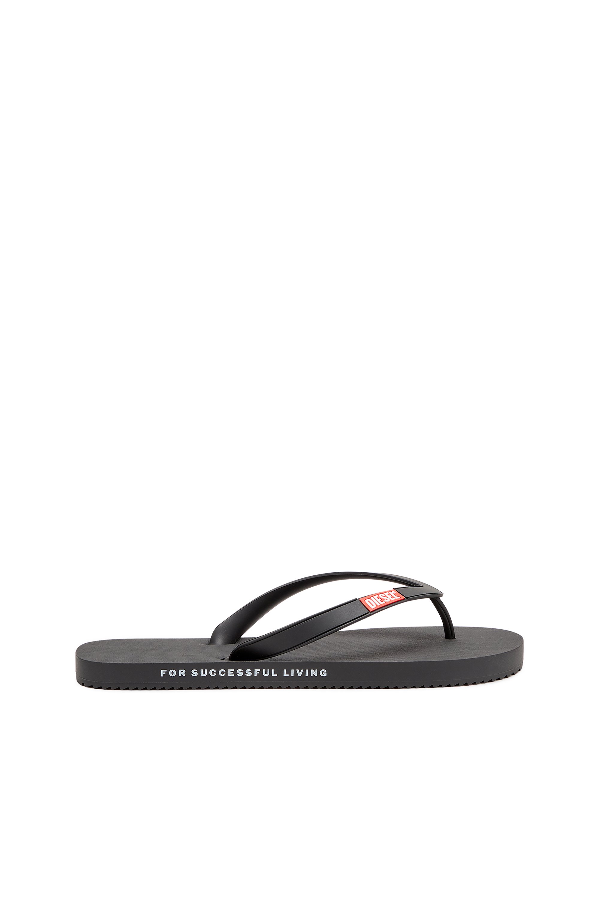 Diesel - SA-RIO W, Damen Flip-Flops aus Gummi in Schwarz - 1