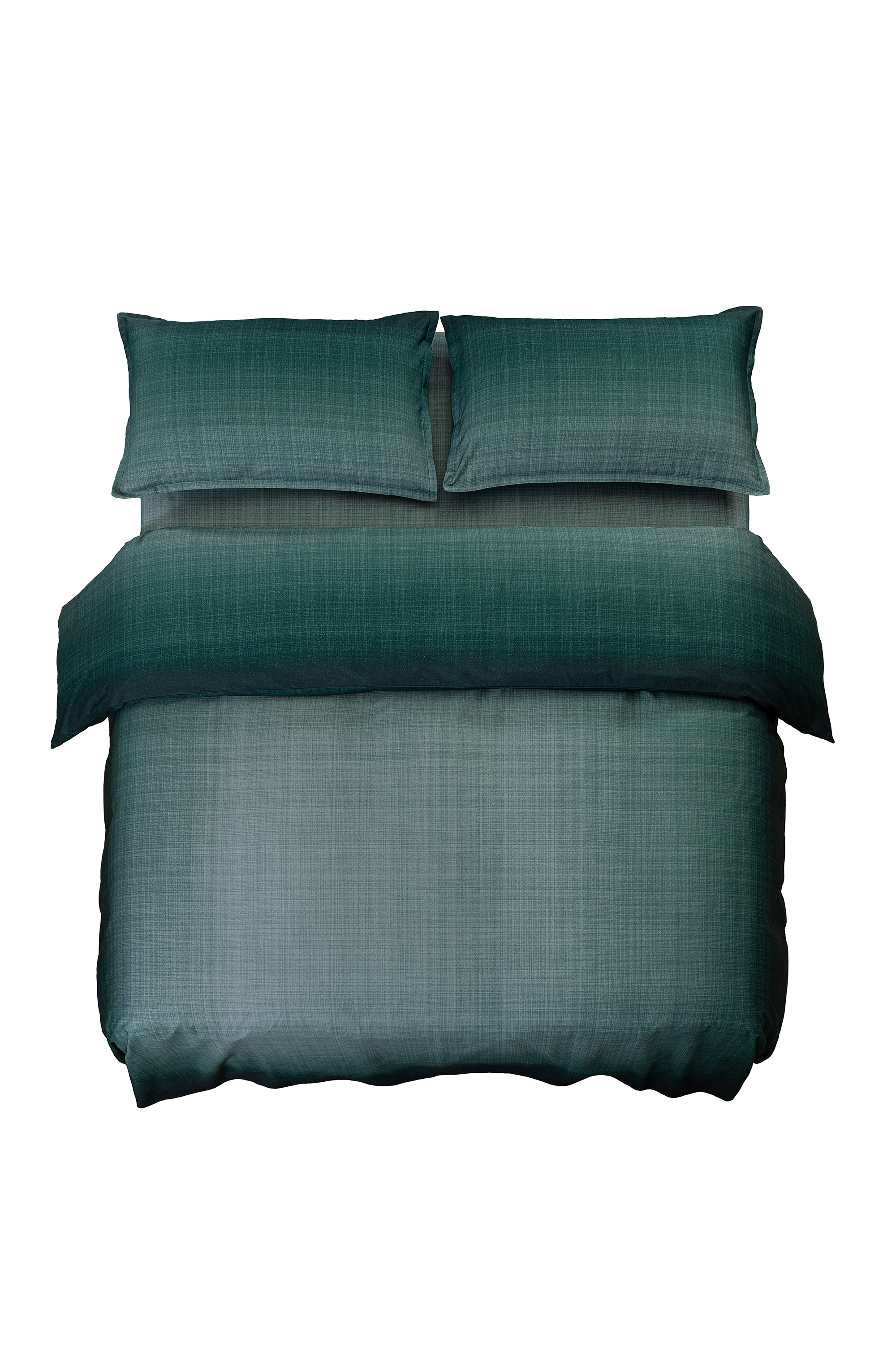 1016269  IRIDESCENT BLUE DUVET COVER SET, Gr&uuml;n