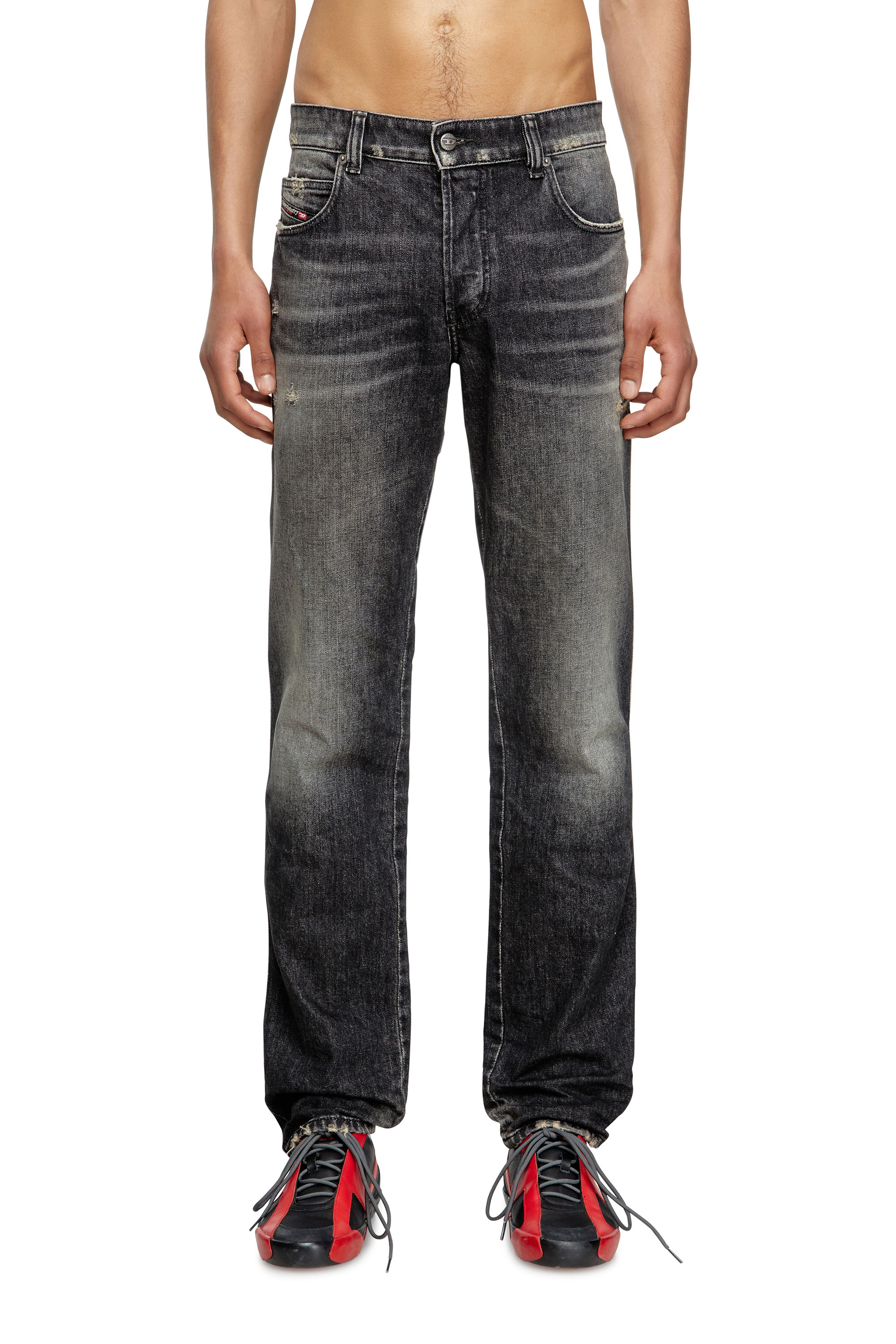 Diesel - Herren Slim Jeans 1993 D-Vyl 09M54, Schwarz/Dunkelgrau - 1