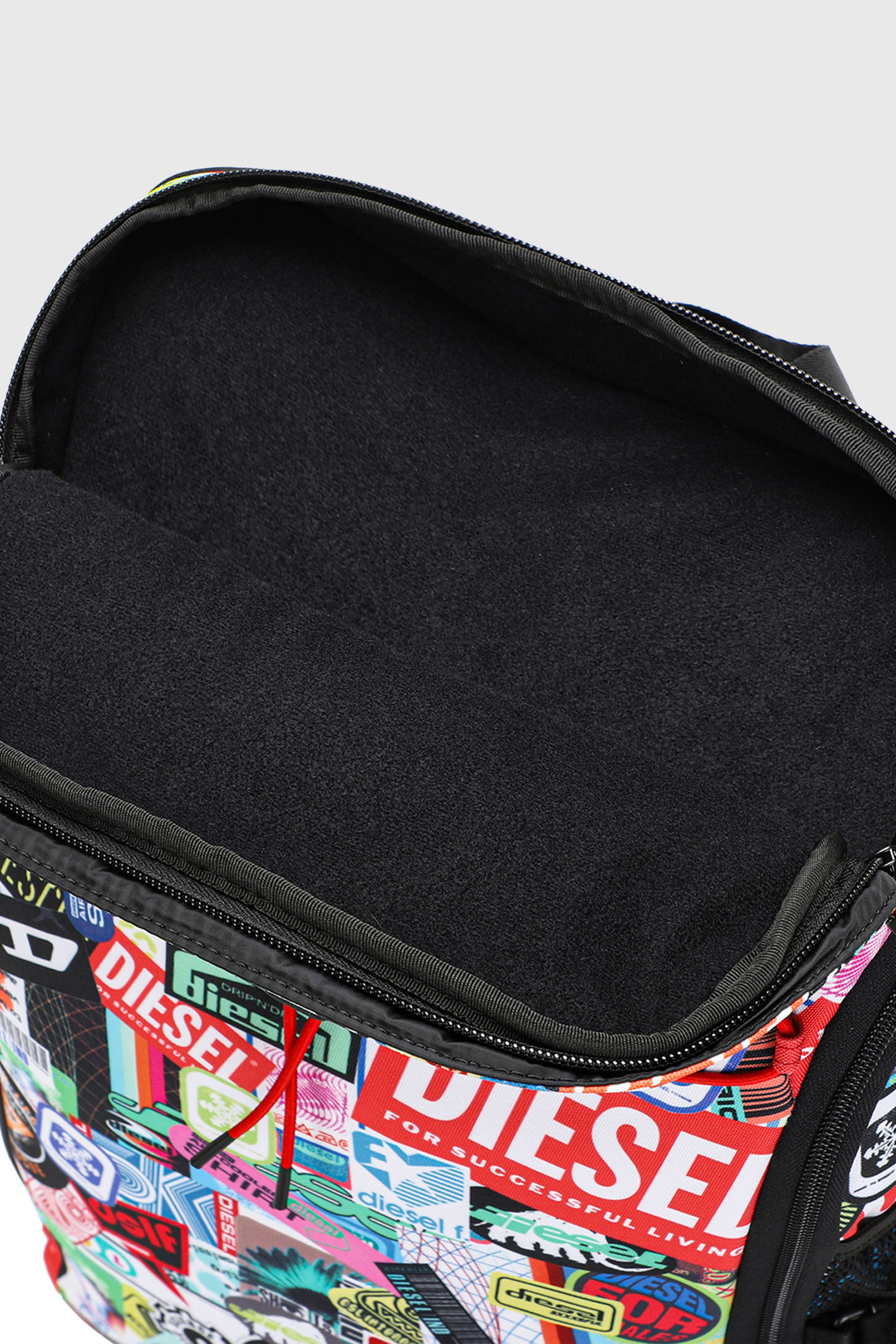 Diesel - DIESEL PC PRINTED BACKPACK-STICKERS- DSB, Unisex Multifunktionaler Rucksack mit Aufklebern in Bunt - 3