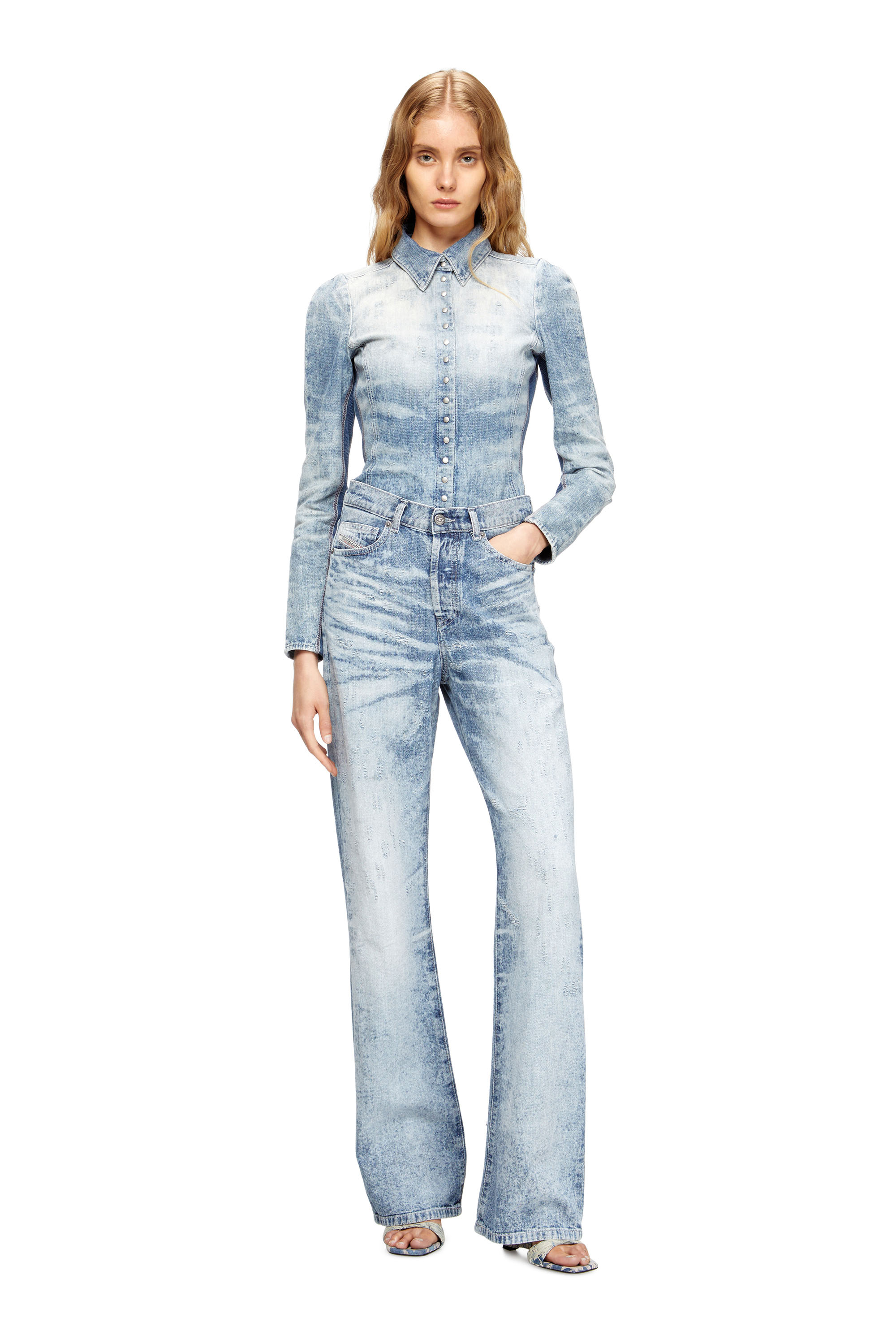 Regular Jeans 1971 D-Sent 068TY, Hellblau Diesel - Damen Regular Jeans 1971 D-Sent 068TY, Hellblau - 1