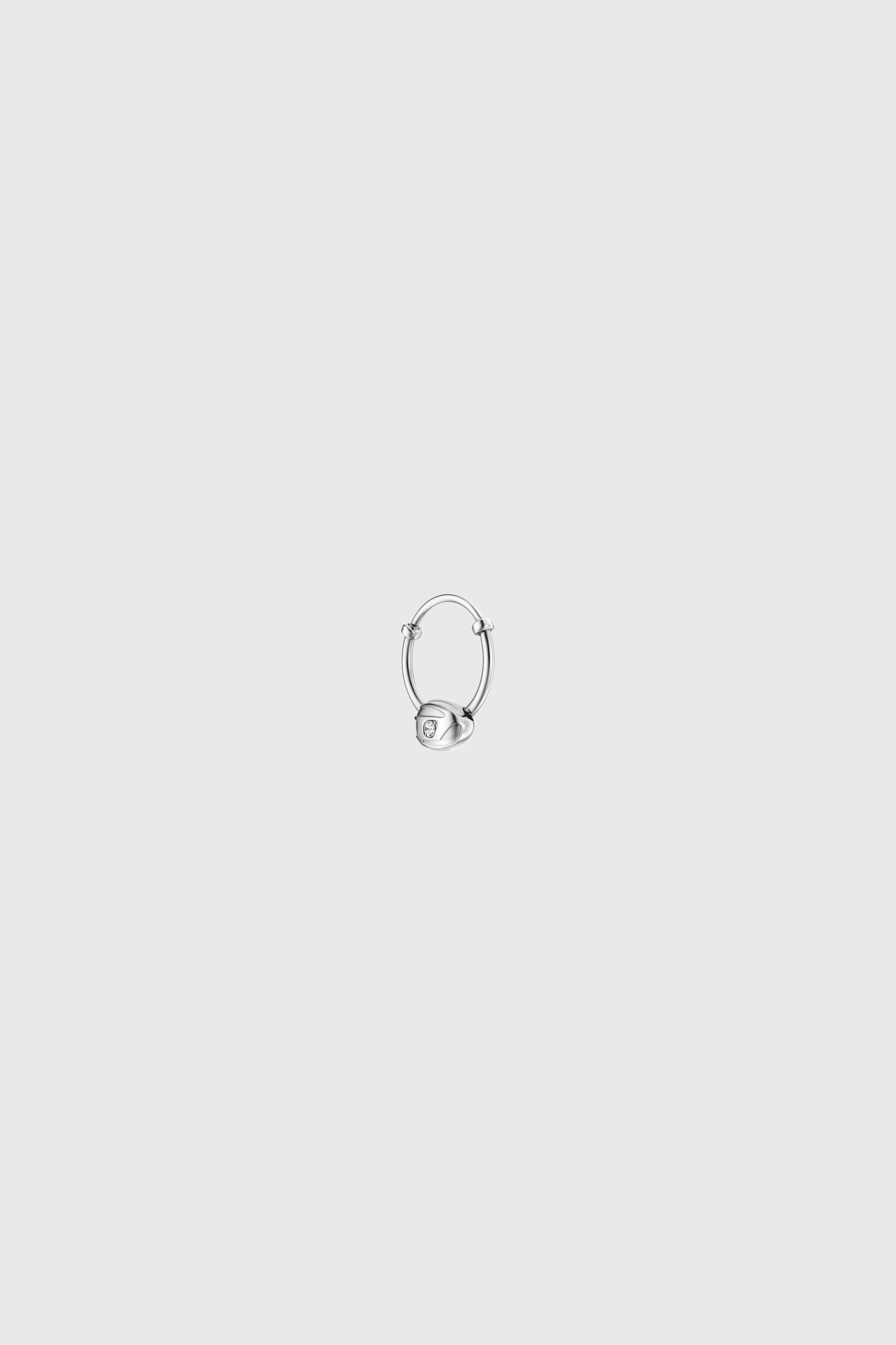 Diesel - DX1703040 JEWELLERY, Unisex Creole-Edelstahl-Creole in Silber - 1