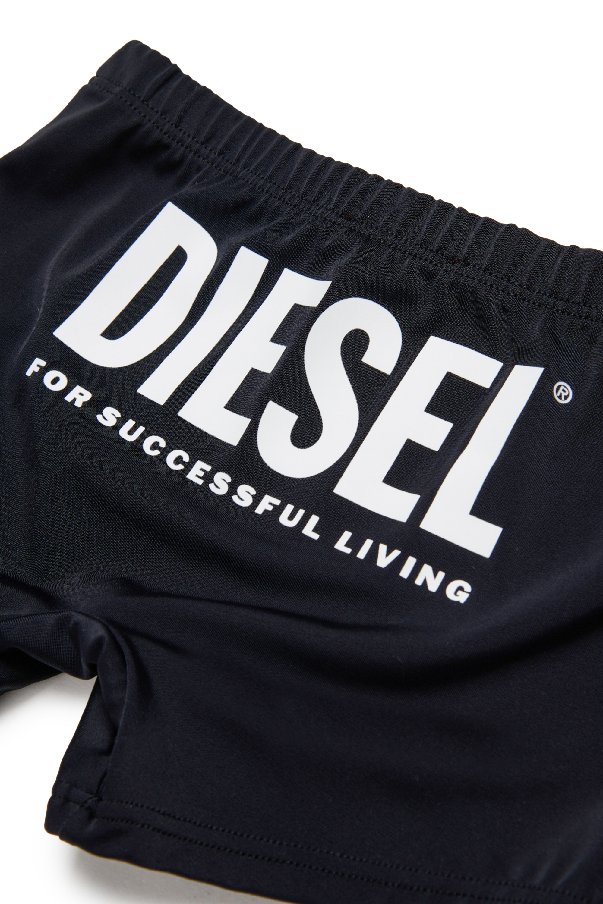 Diesel - MISFEL, Herren Badeshorts mit Logodruck auf der R&uuml;ckseite in Schwarz - 4