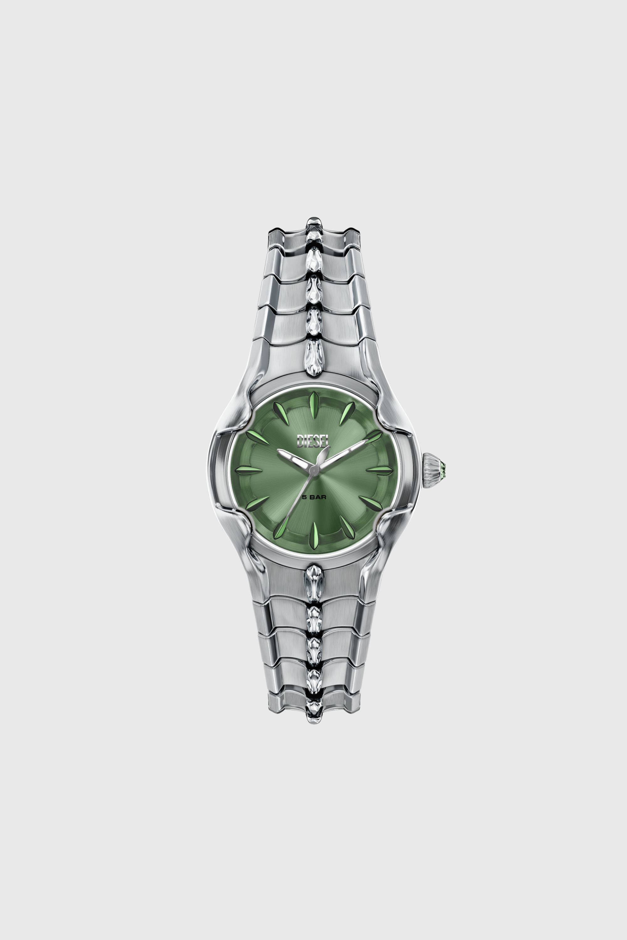 Diesel - DZ5632 WATCH, Herren Vert Edelstahl-Uhr in Silber - 1