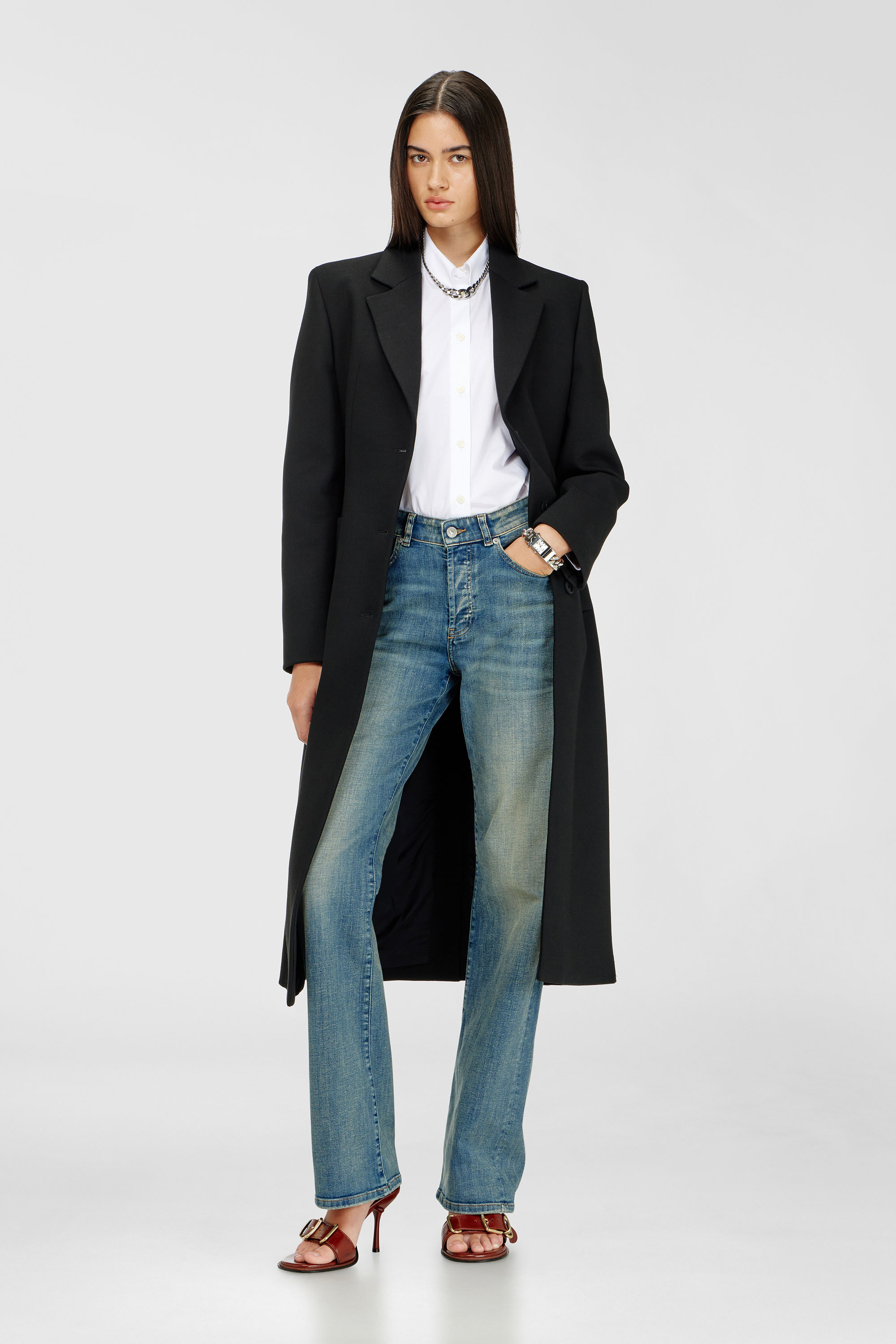 Diesel - Damen Regular Jeans 1971 D-Sent 09N32, Mittelblau - 1