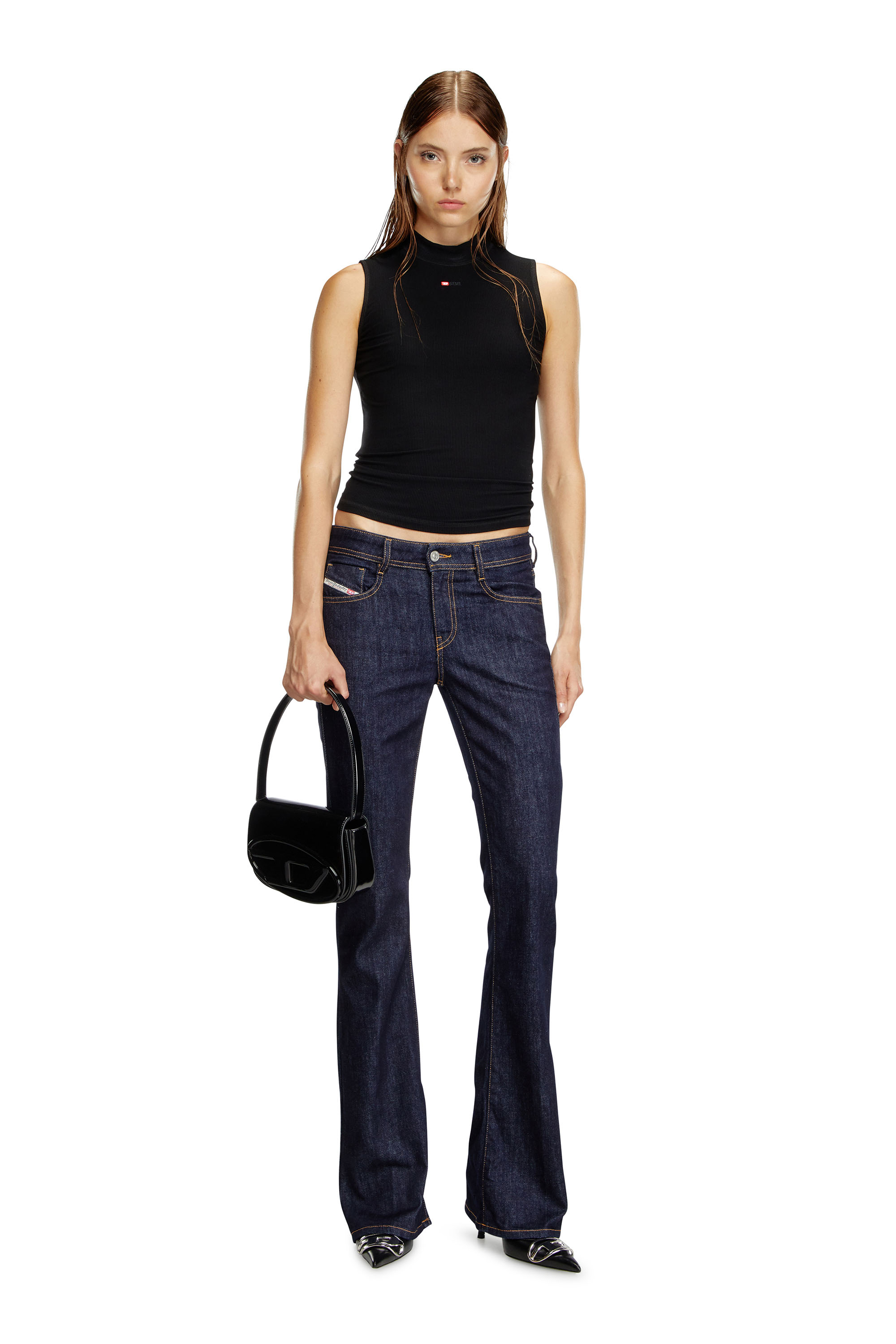 Bootcut Jeans 1969 D-Ebbey Z9B89, Dunkelblau Diesel - Damen Bootcut Jeans 1969 D-Ebbey Z9B89, Dunkelblau - 1