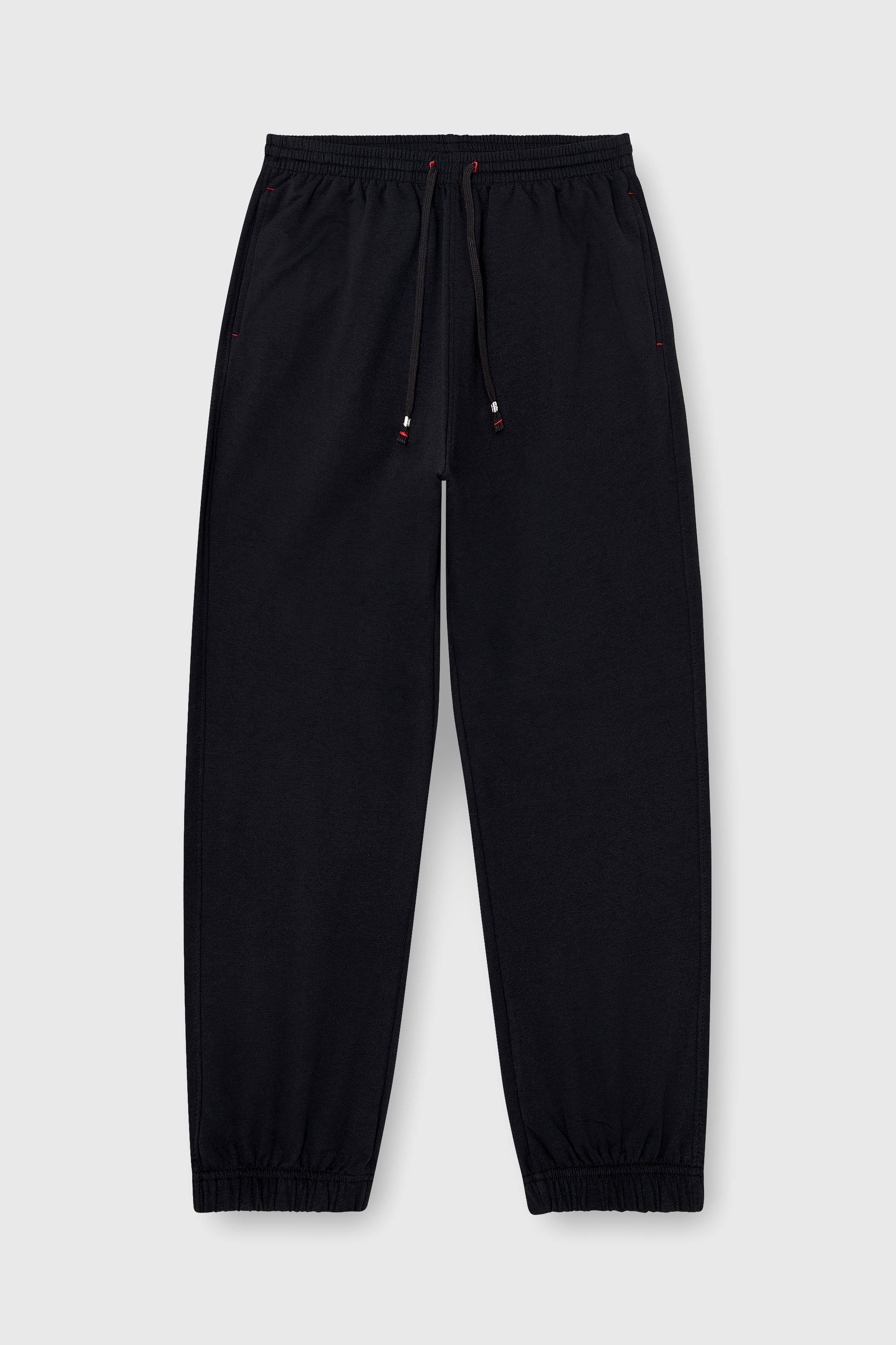 Diesel - LENNY-D-CORE, Herren Sweathose aus aufgerauter Baumwollmischung in Schwarz - 2