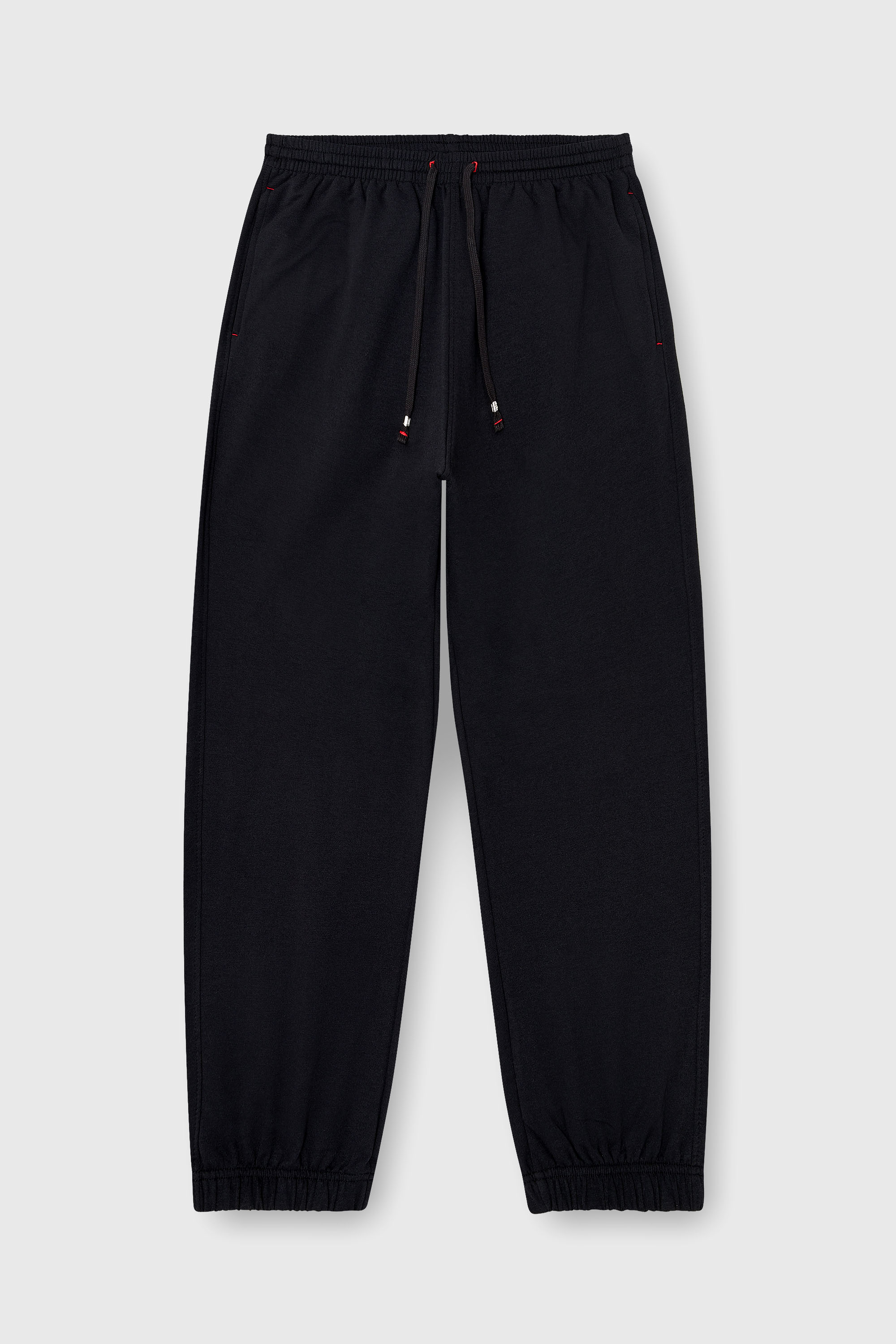 Diesel - LENNY-D-CORE, Herren Sweathose aus aufgerauter Baumwollmischung in Schwarz - 4