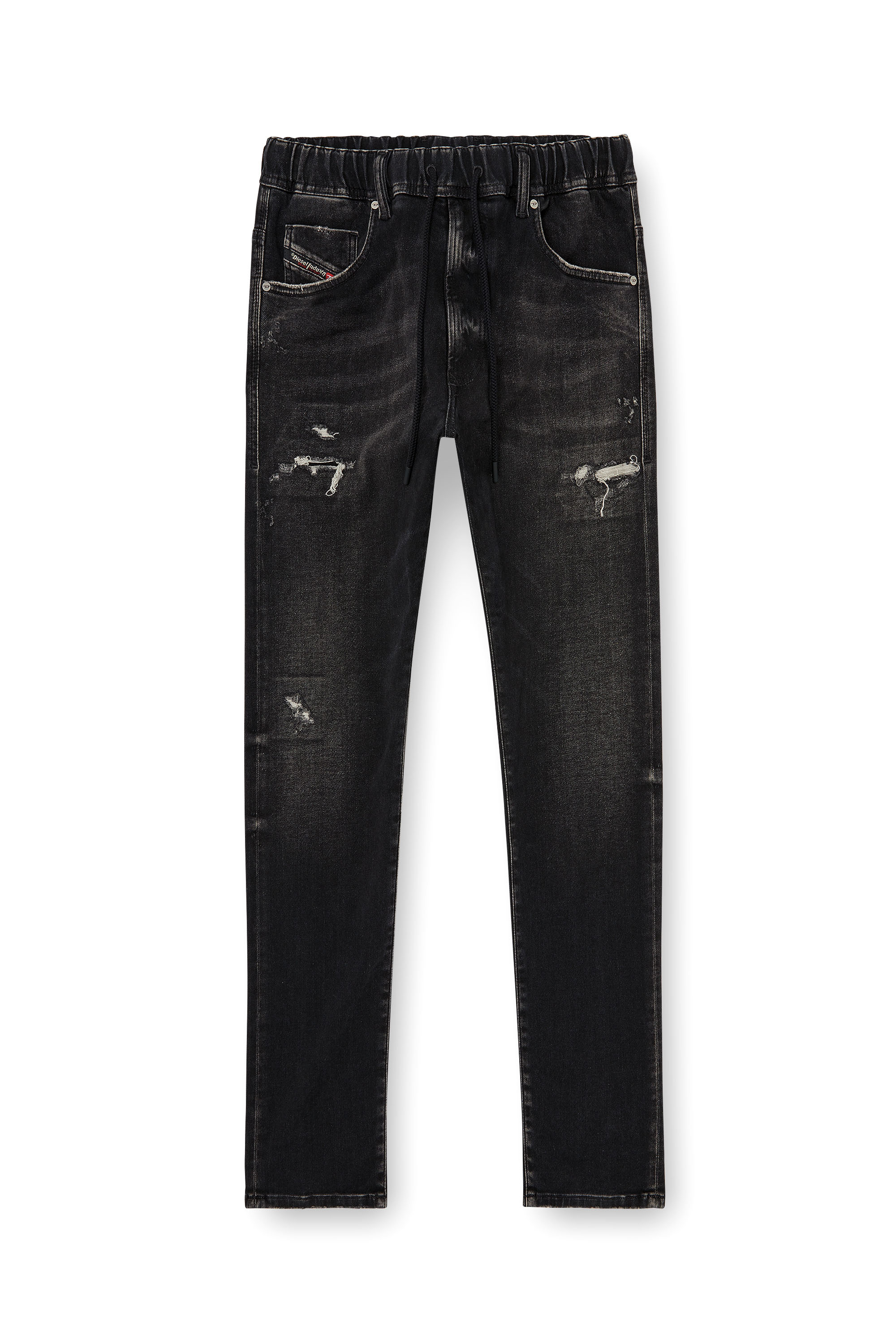 Diesel - Herren Regular 2030 D-Krooley Joggjeans&reg; 09Q22, Schwarz/Dunkelgrau - 4