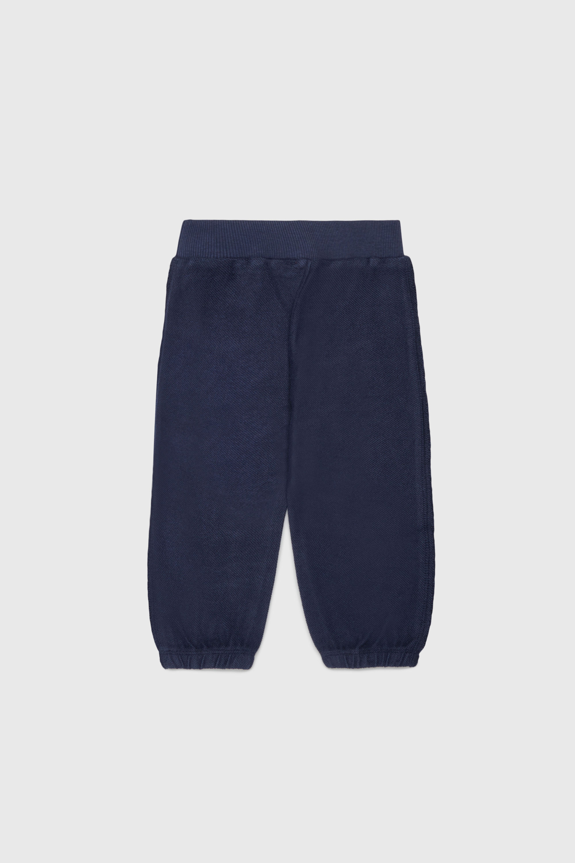 Diesel - PEANSB, Herren Sweatpants mit Logo im Fransen-Look in Dunkelblau - 2