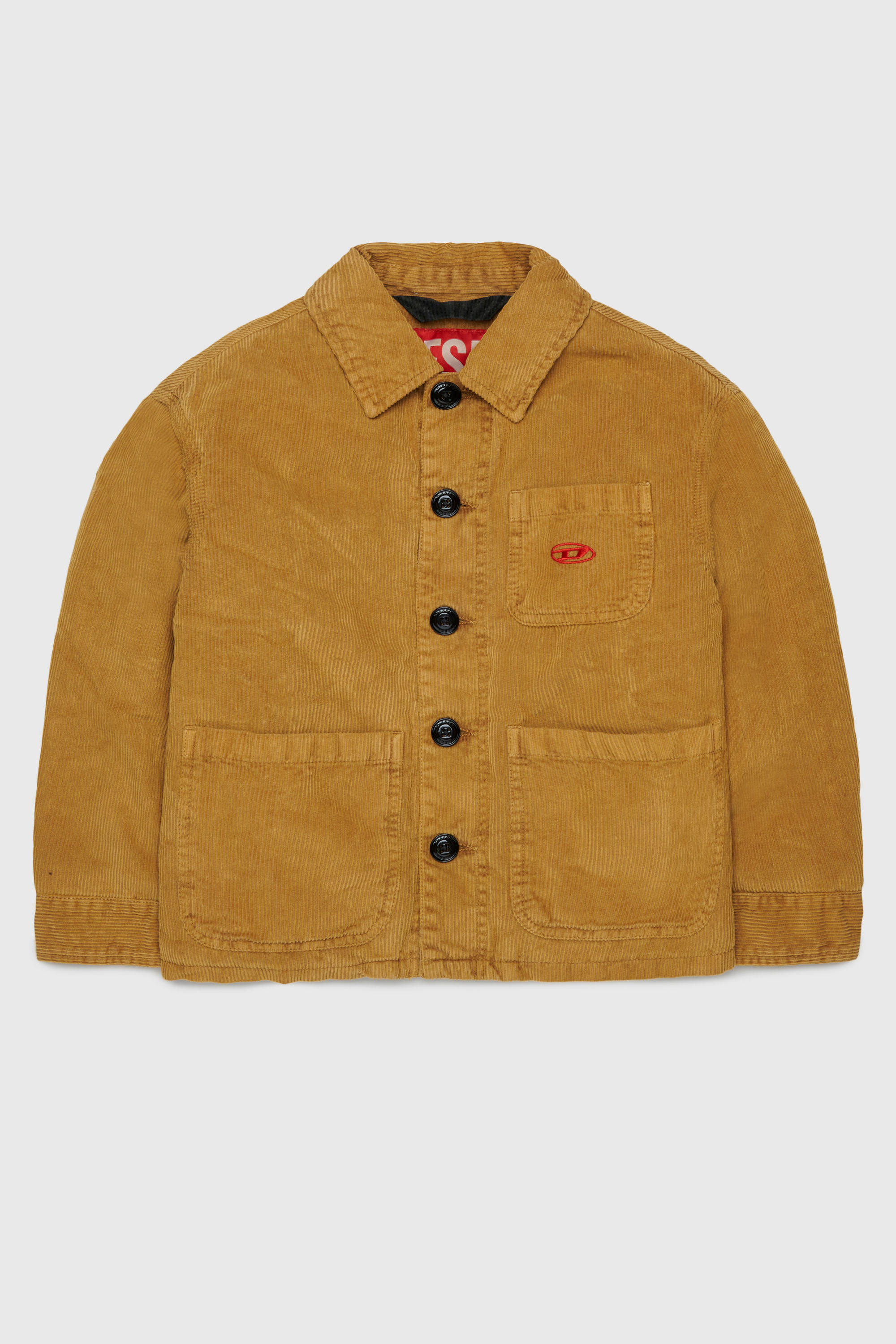 Diesel - JMILL, Herren Corduroy shirt jacket in Braun - 1