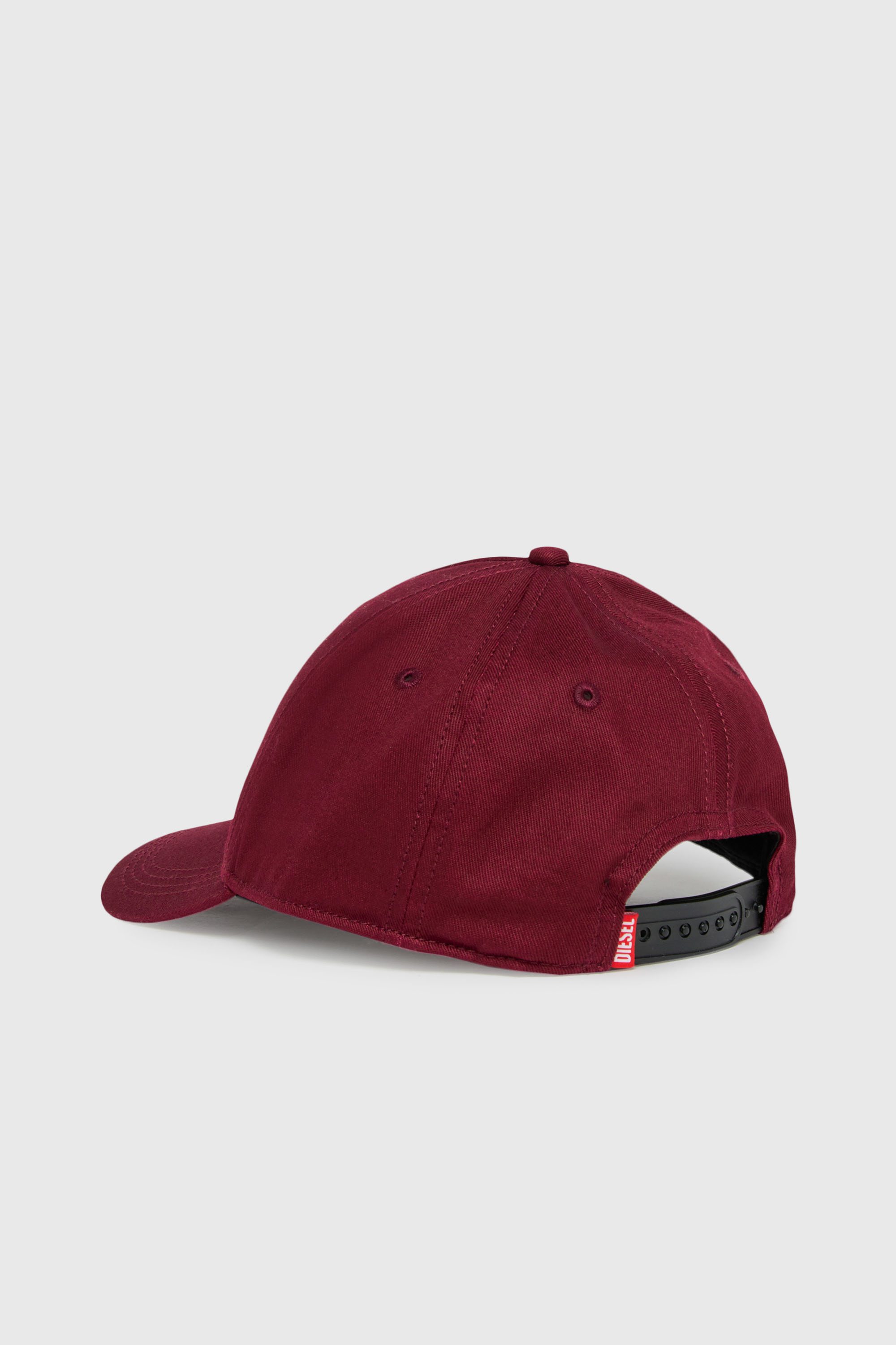 Diesel - FLIMO, Herren Baseballcap mit Oval D Logo-Print in Rot - 2