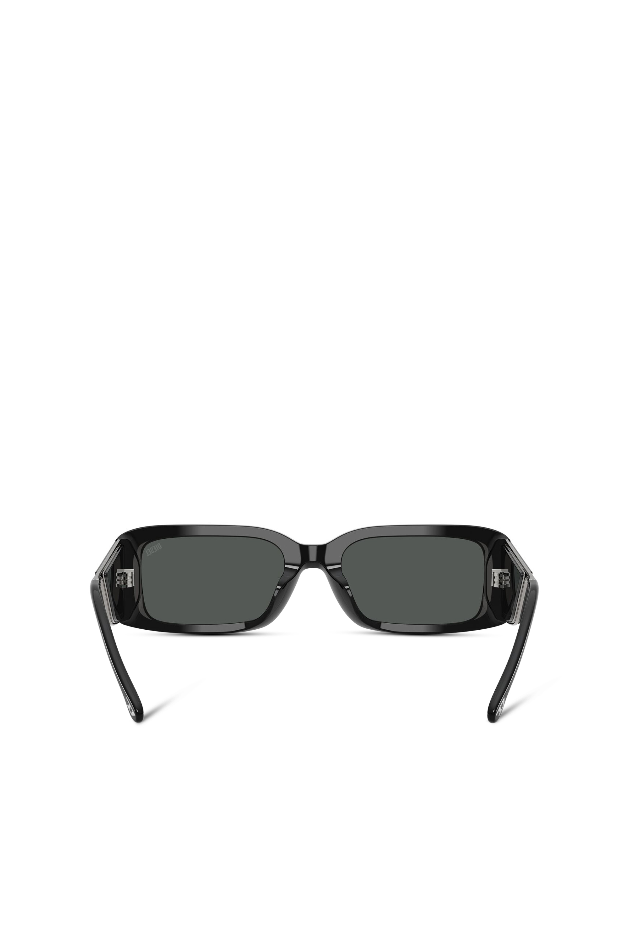 Diesel - 0DL2017U, Unisex Rechteckige Sonnenbrille in Schwarz - 3