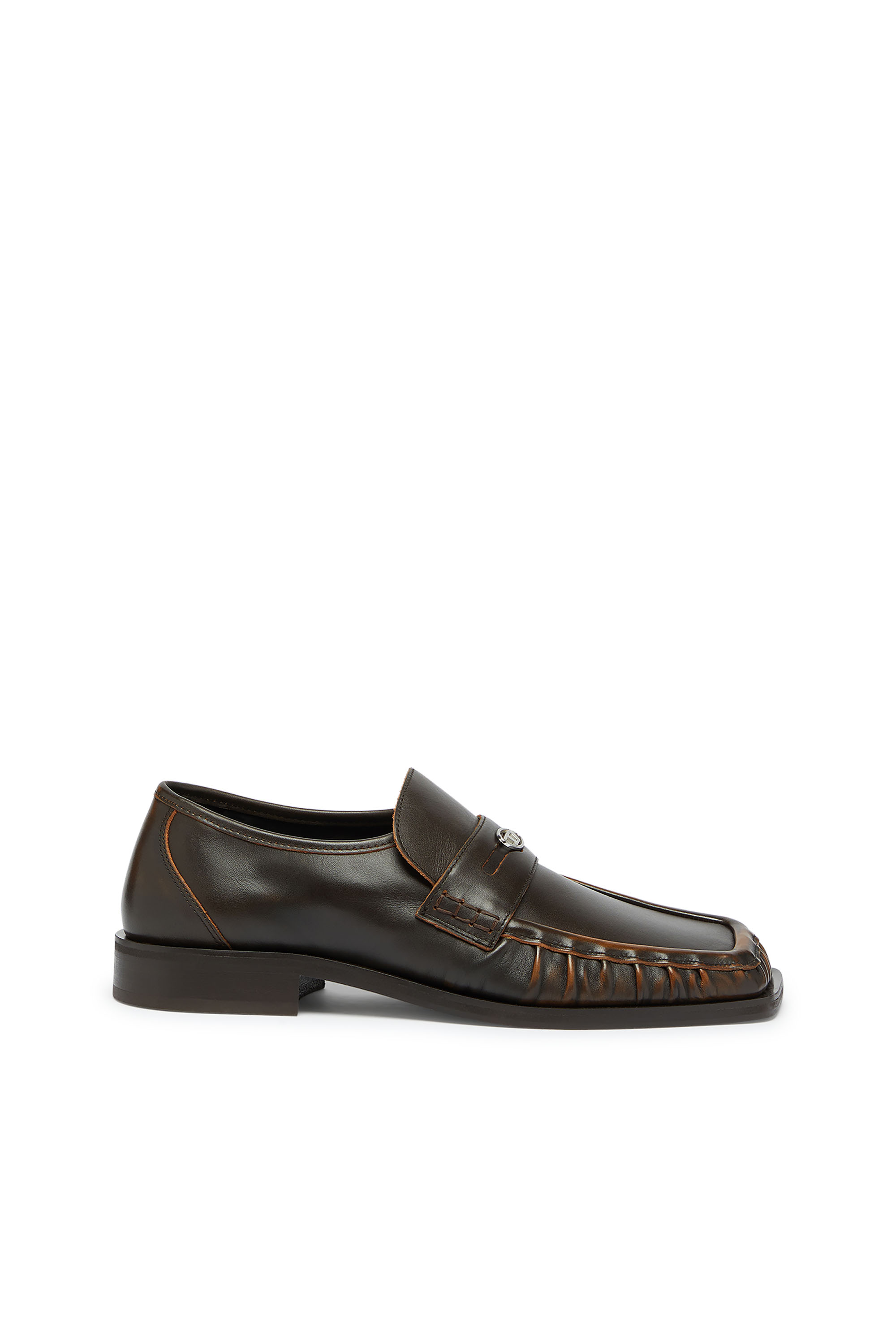 Diesel - D-AMBER LOAFER, Herren D-Amber - Penny-Loafer aus Leder in null - 1