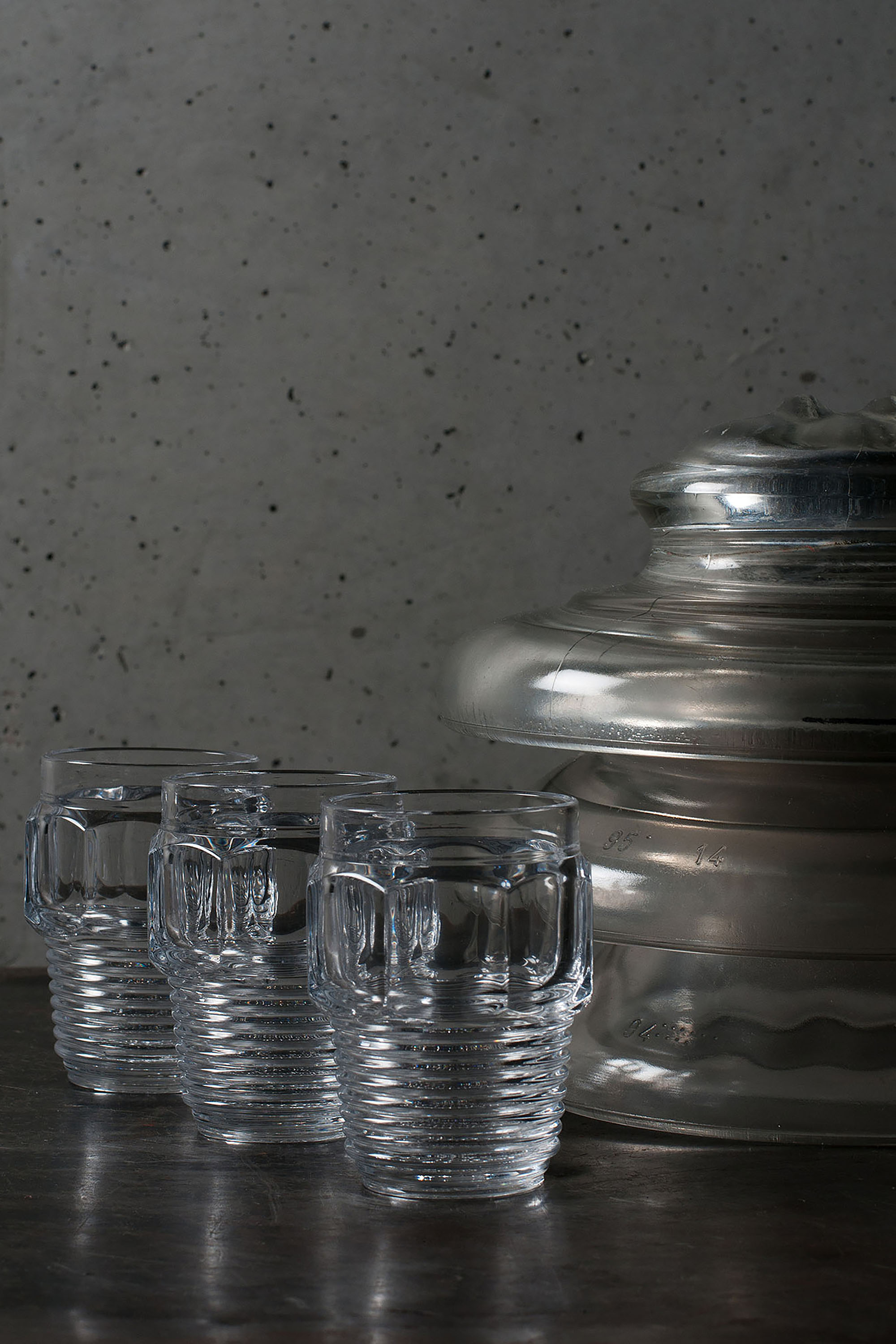 Diesel - MACHINE COLLECTION, Unisex Kleine Gl&auml;ser im Dreierpack in Generisch - 3