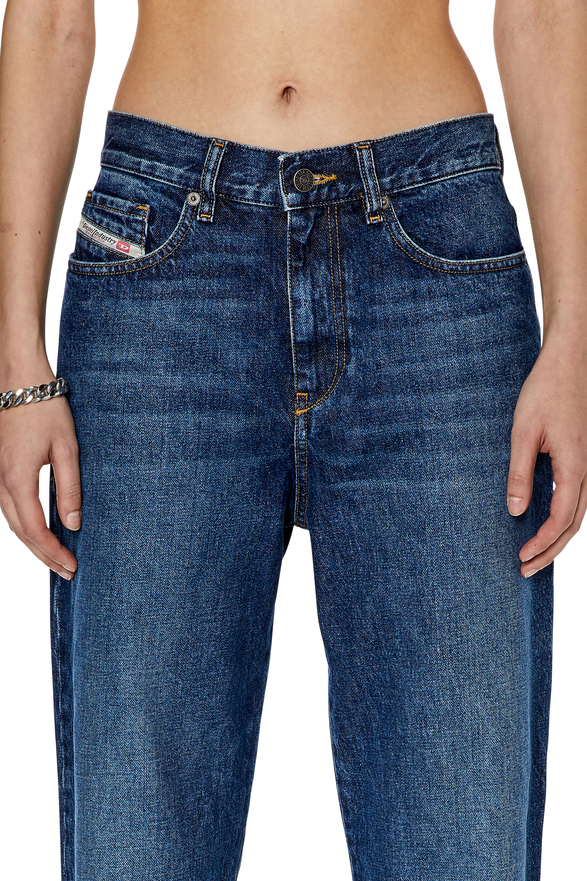 Diesel - Damen Boyfriend Jeans 2016 D-Air 09F35, Mittelblau - 5