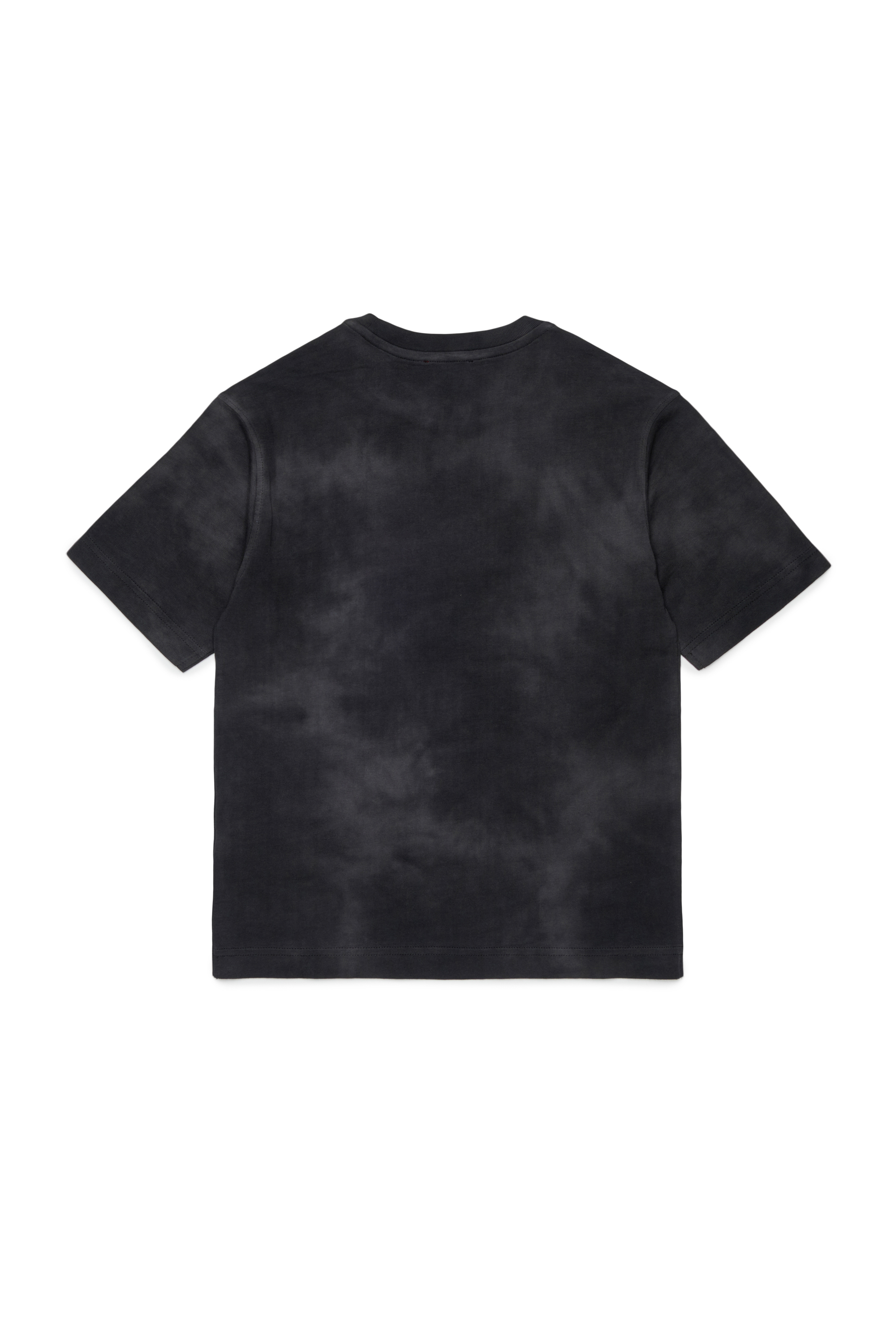 Diesel - TFIN OVER, Herren T-Shirt mit verziertem Ph&ouml;nix-Motiv in Schwarz - 2