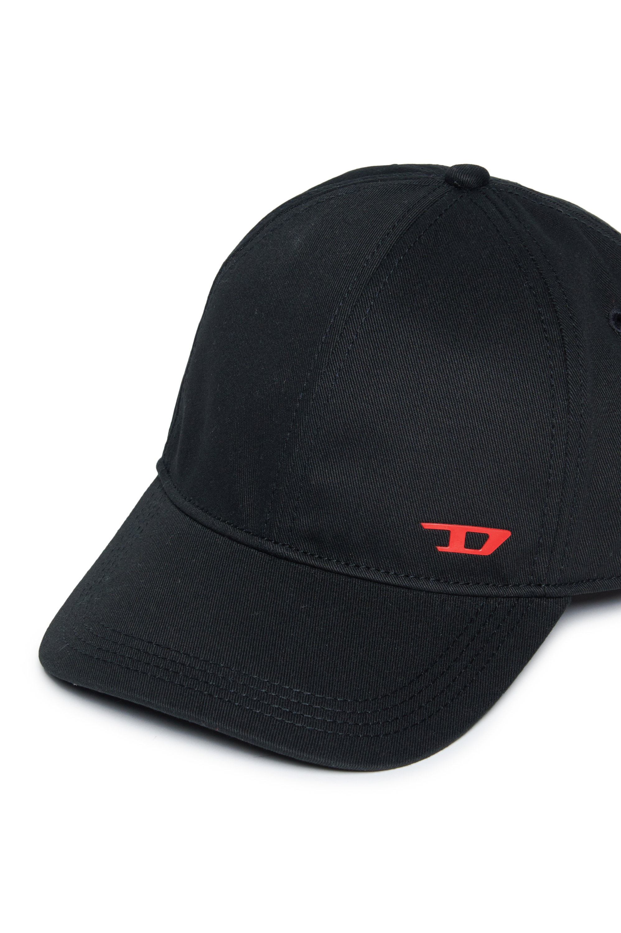 Diesel - FENSID, Herren Basecap mit D-Logo in Schwarz - 3