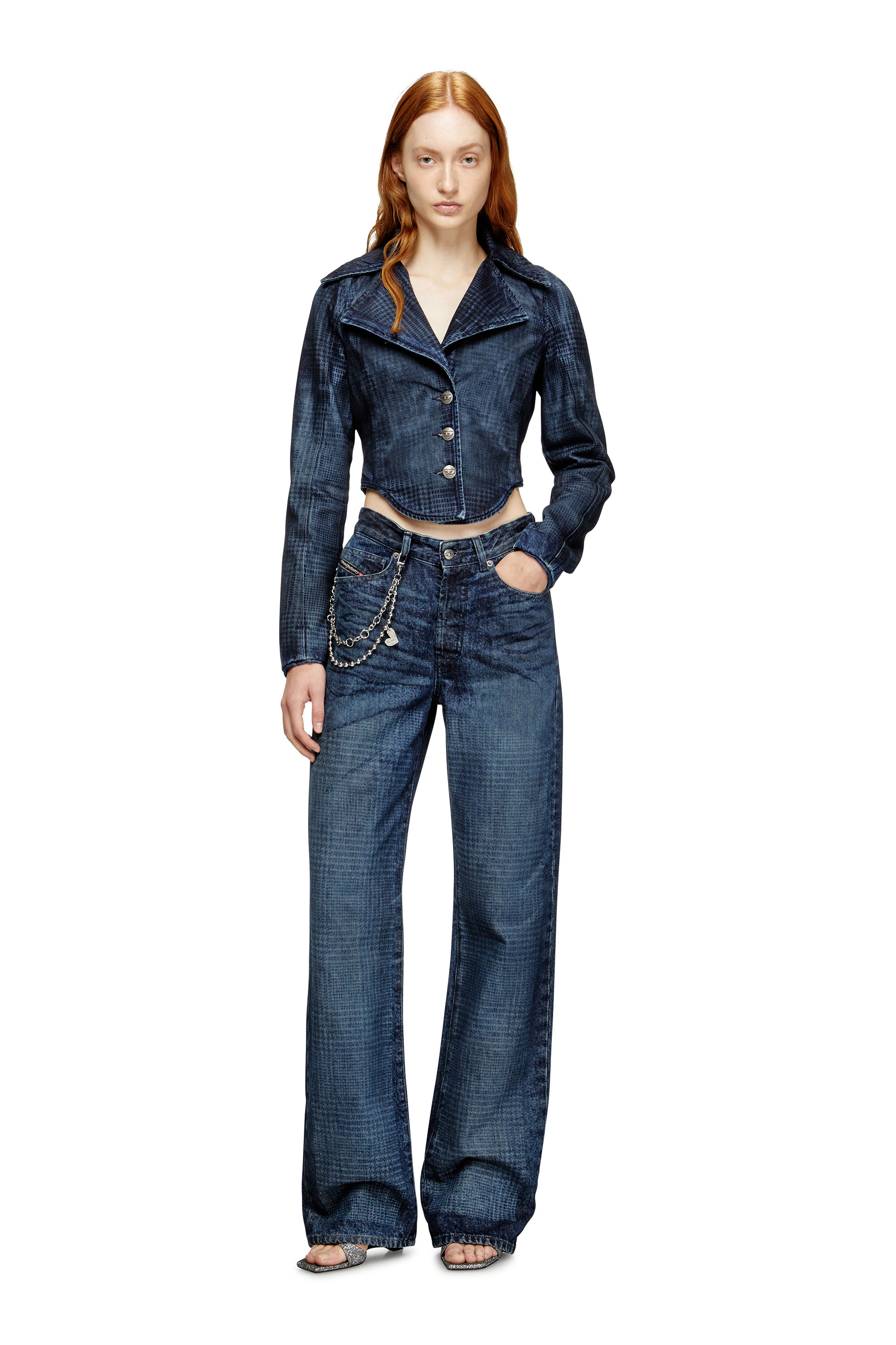Diesel - Damen Regular Jeans 1971 D-Sent 007CV, Dunkelblau - 2