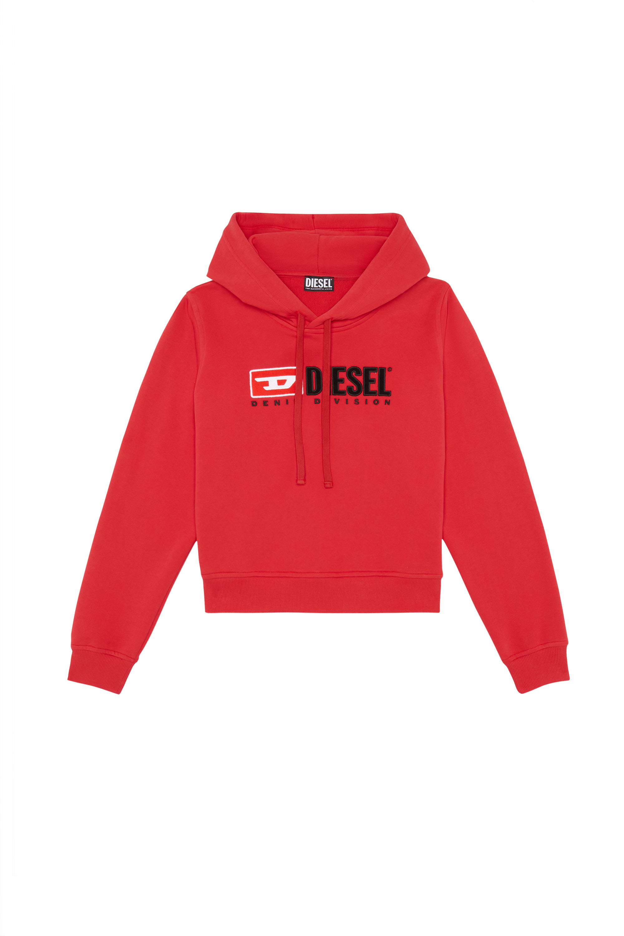 Diesel - F-REGGY-HOOD-DIV, Rot - Image 3