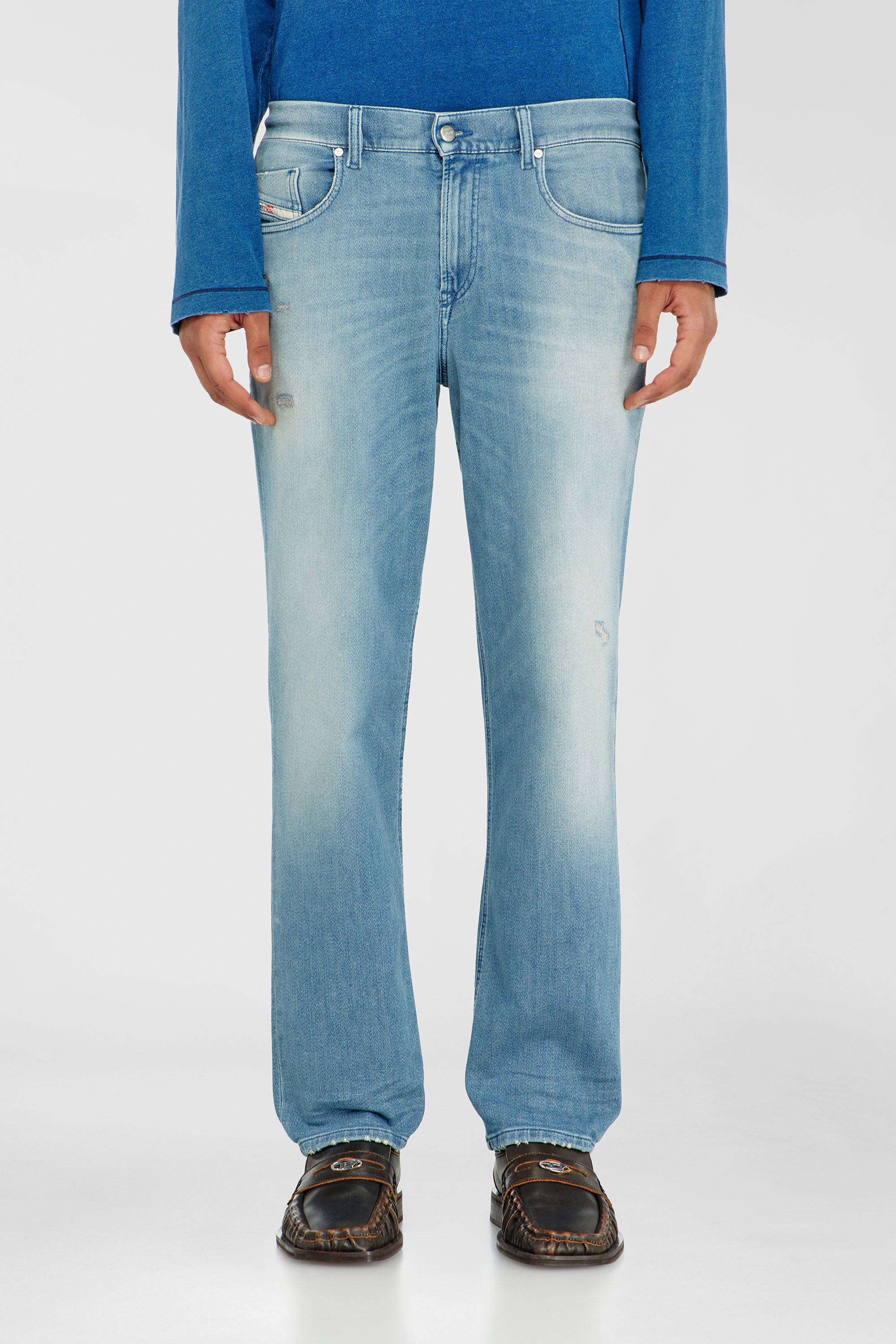 Diesel - Herren Regular 2090 D-Veekley Joggjeans&reg; 09Q21, Hellblau - 1