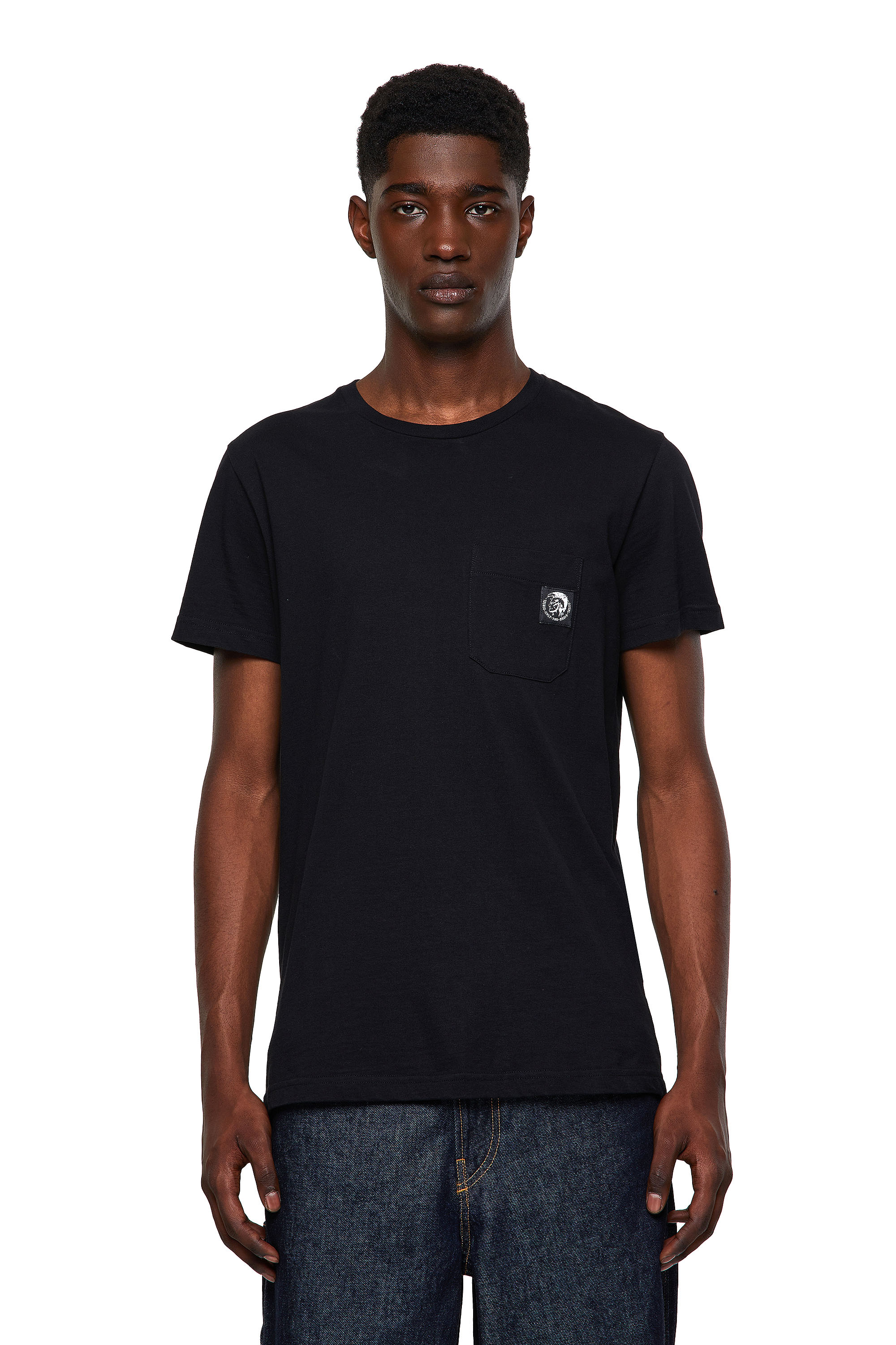 T-WORKY-MOHI, Schwarz - T-Shirts