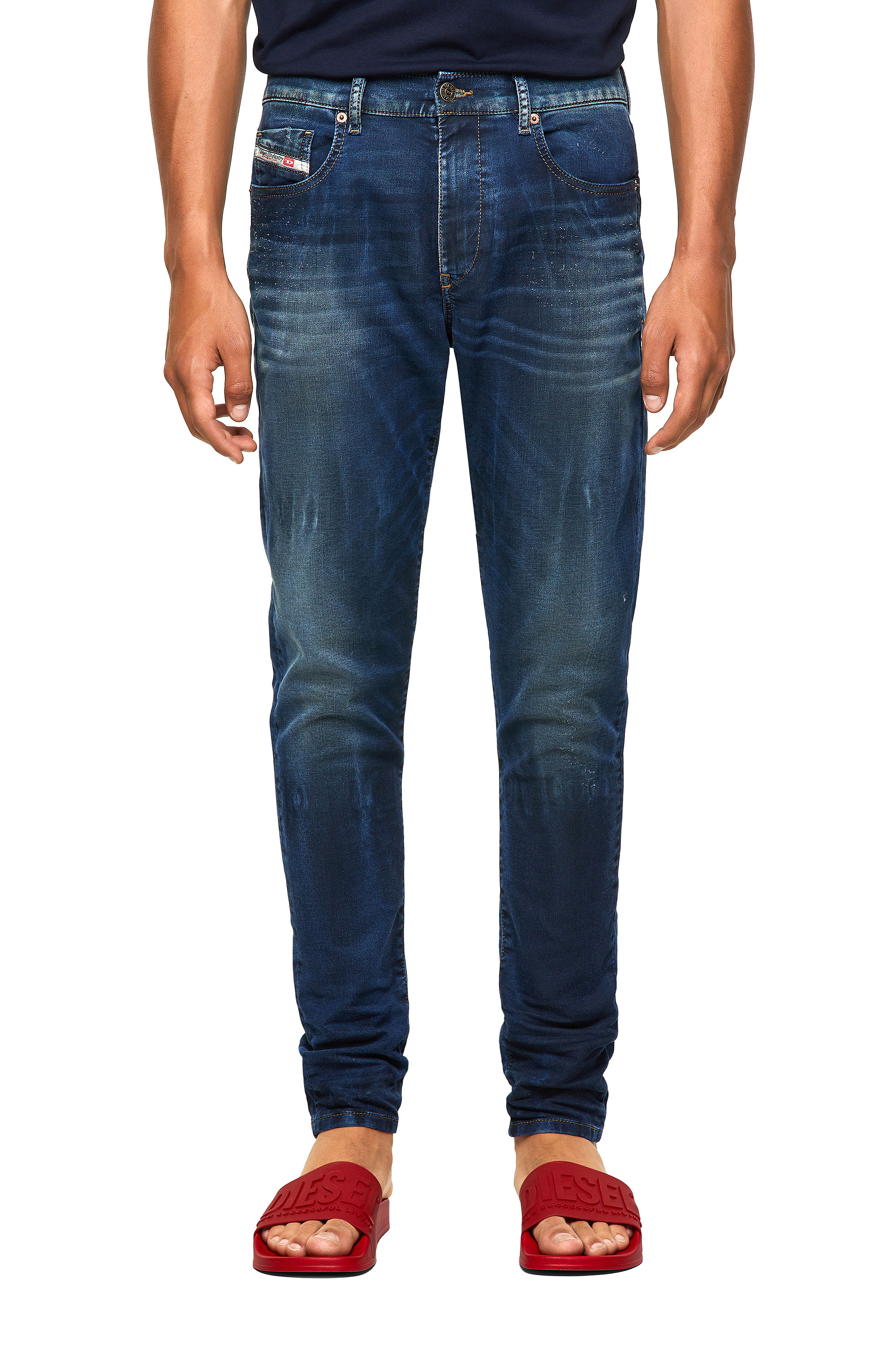 D-Strukt JoggJeans® 069WR, Dunkelblau - Jeans