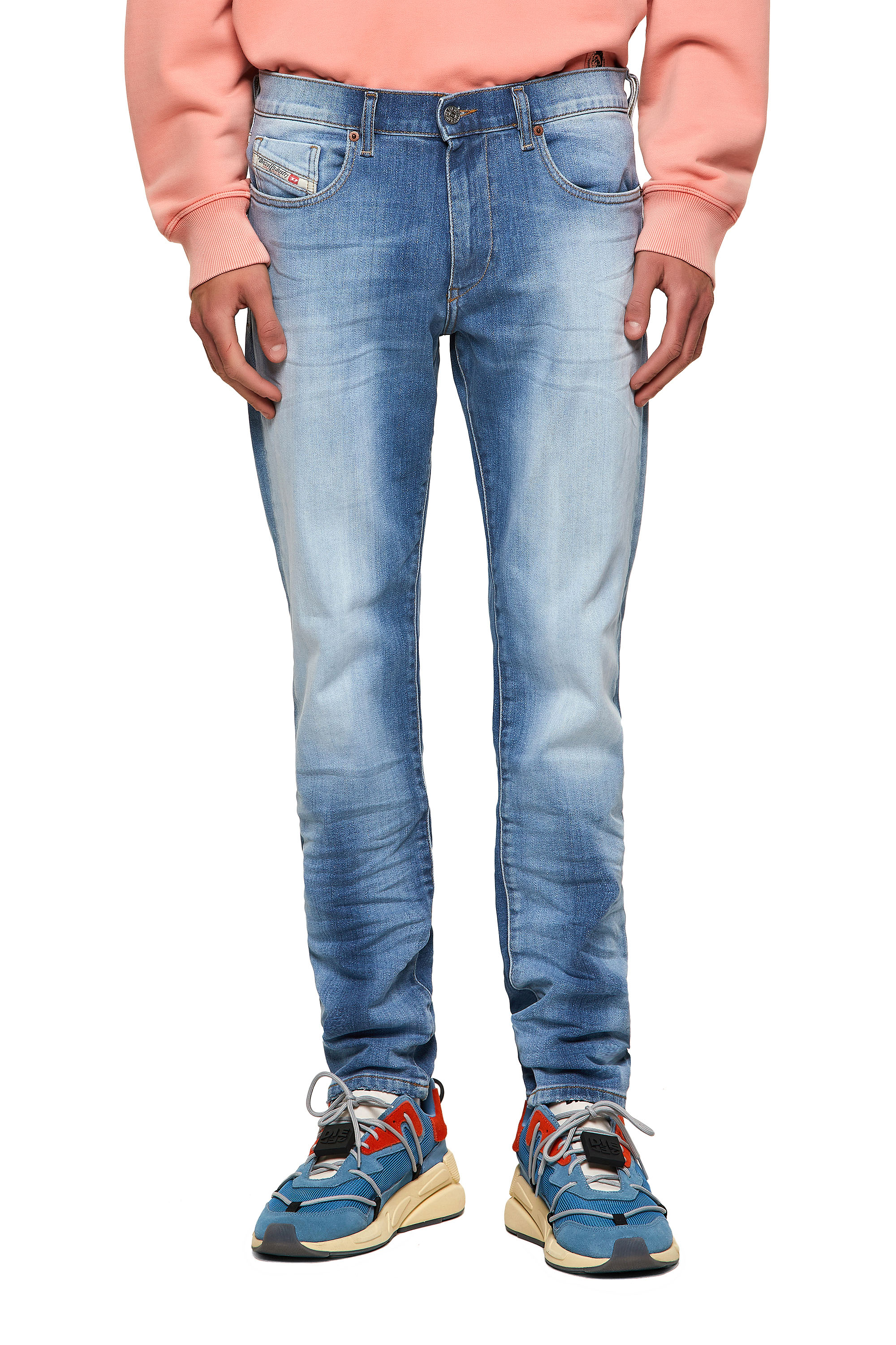D-Strukt 009NF, Hellblau - Jeans