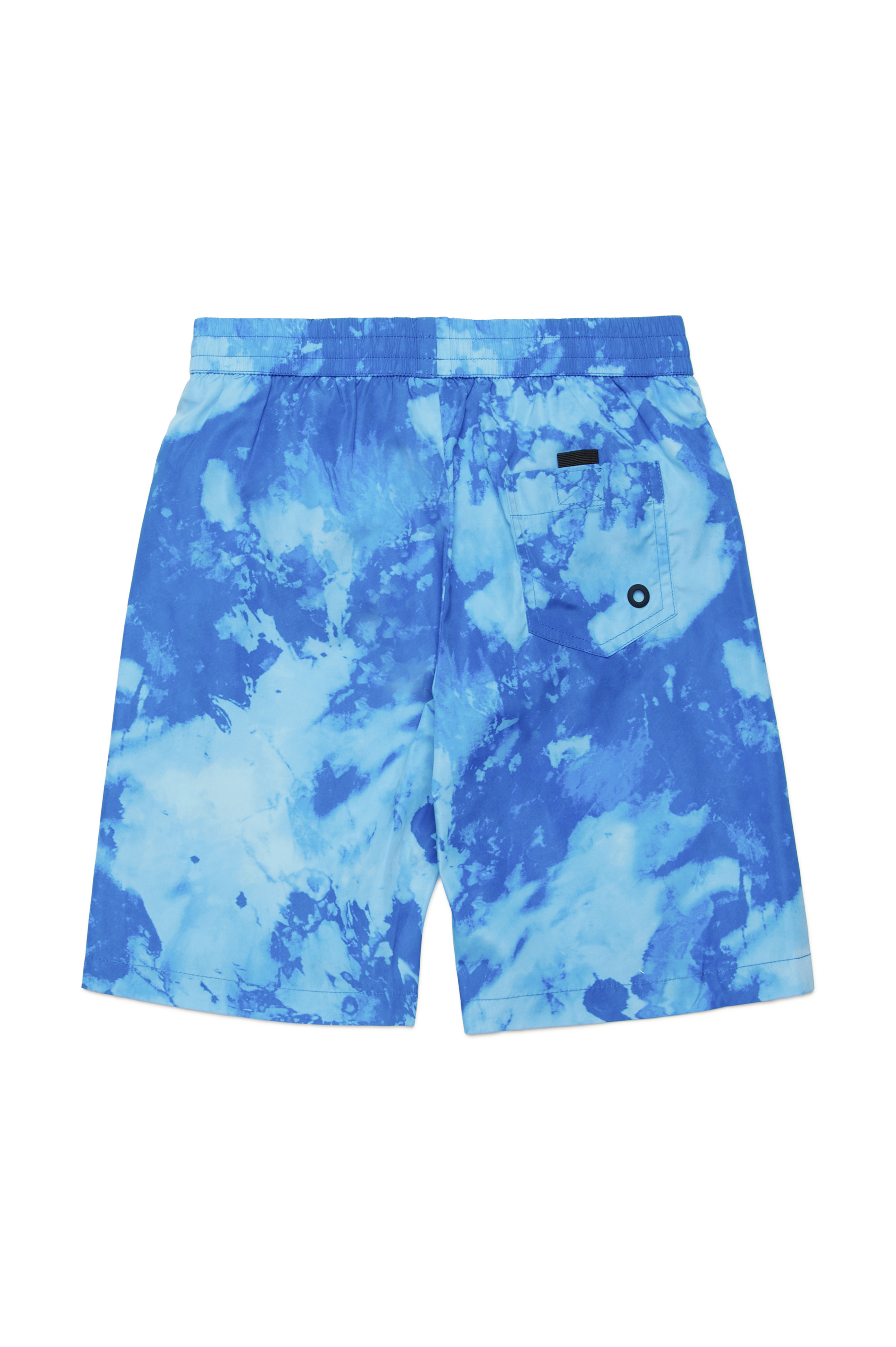 Diesel - MLONGKEN, Herren Badeshorts mit Flecken-Print in Blau - 2