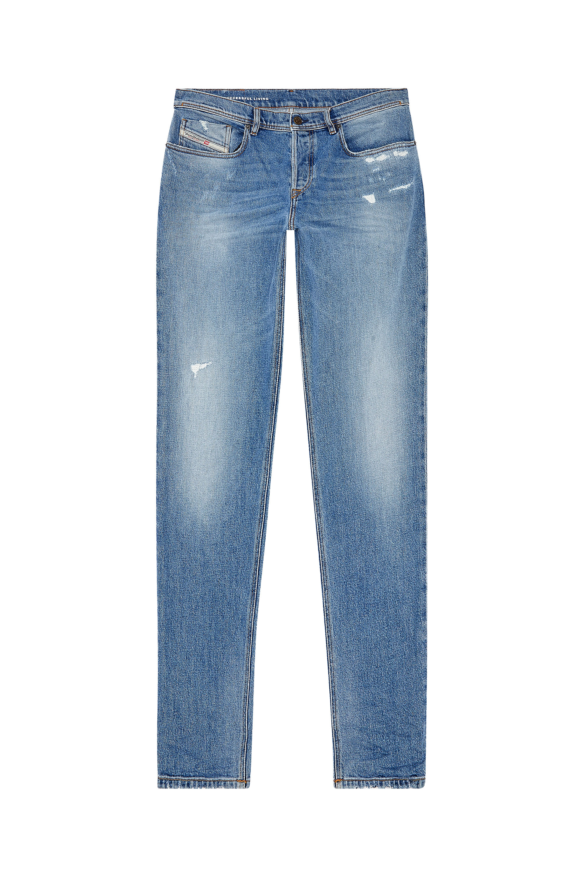 Diesel - Tapered Jeans 2023 D-Finitive 09H46, Hellblau - Image 5