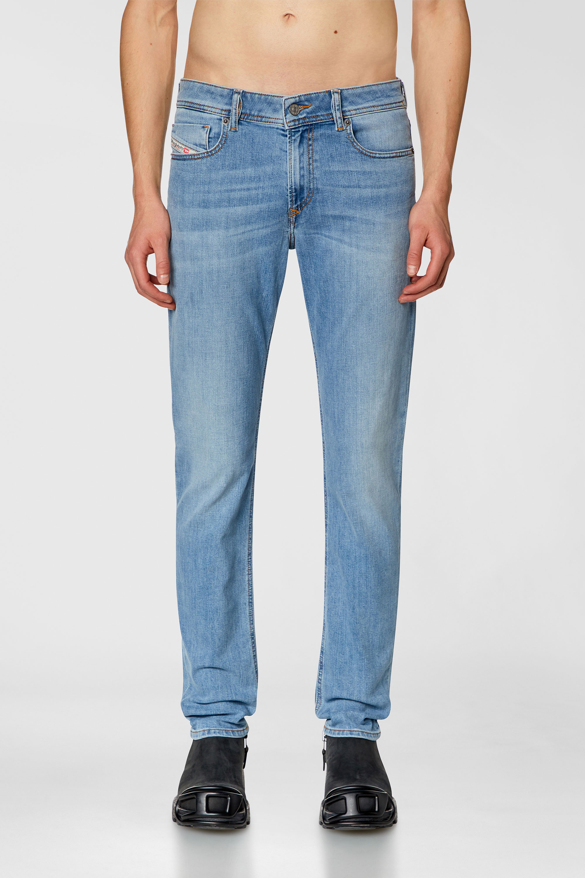 Diesel - Herren Skinny Jeans 1979 Sleenker 09H62, Hellblau - 2