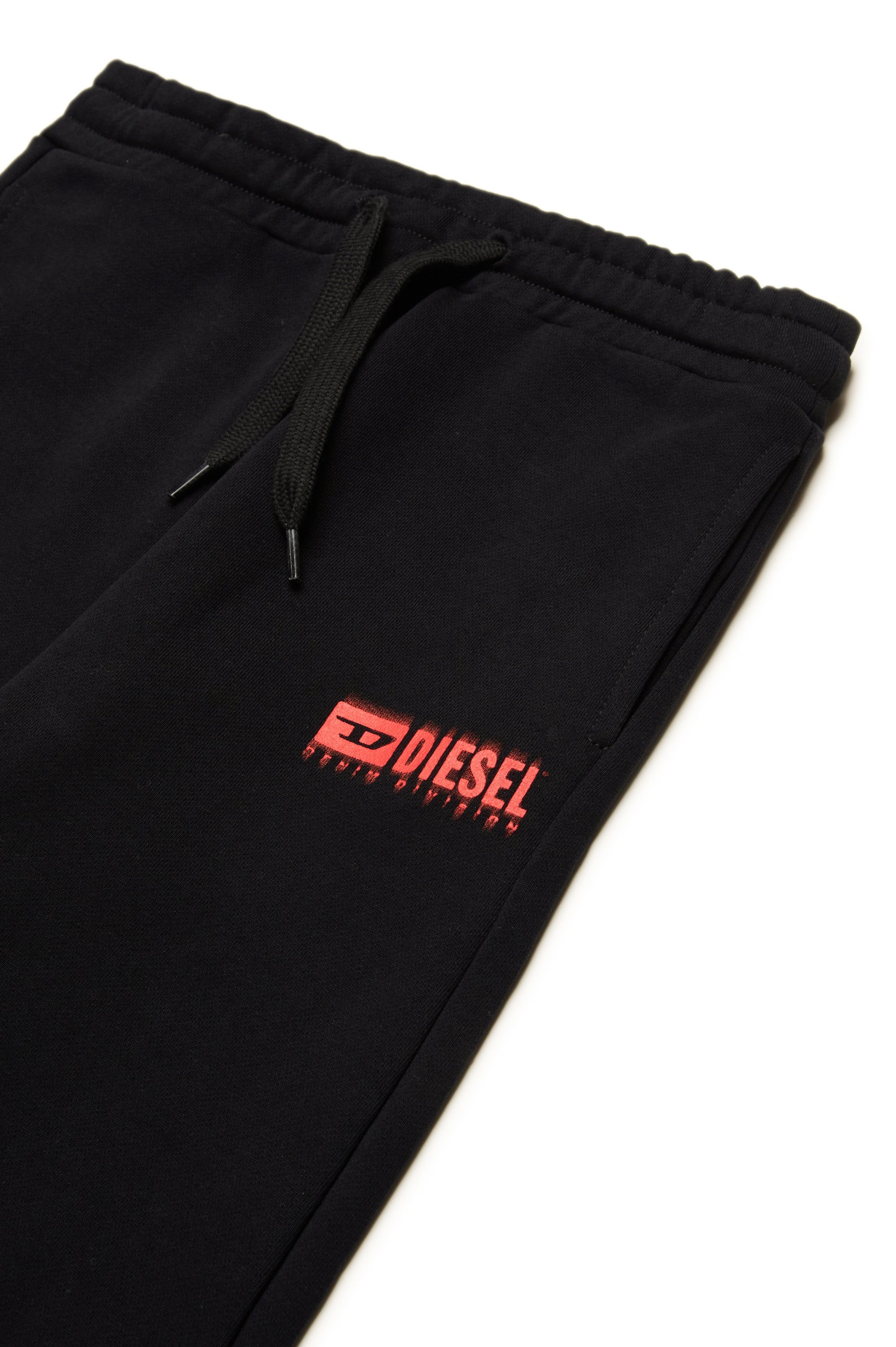 Diesel - PBASEL, Herren Sweathose mit Dégradé-Logo in Schwarz - 3