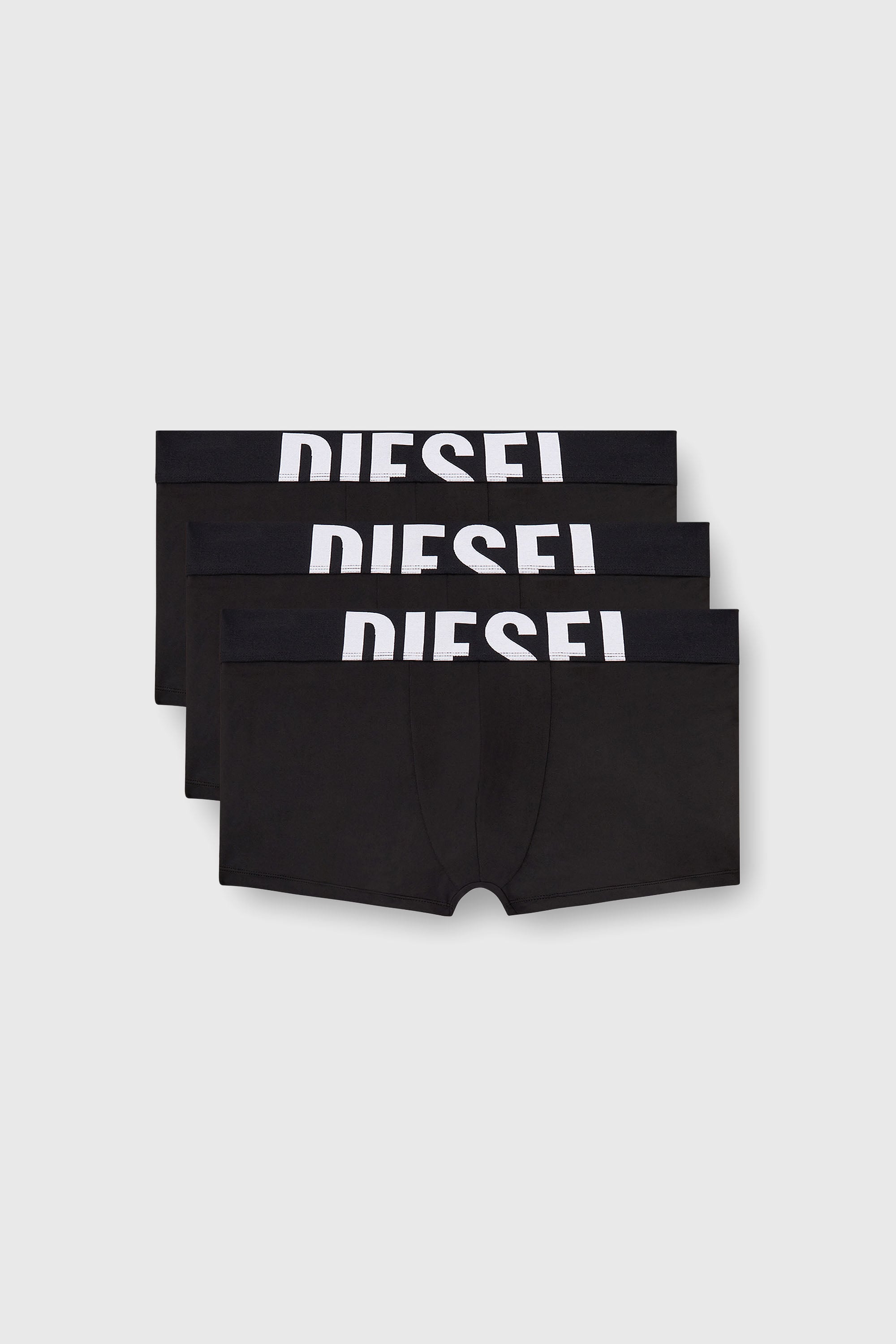 Diesel - DAMIEN-D-POP-3PACK-55, Herren Retropants im Dreierpack aus Mikrofaser in Schwarz - 1