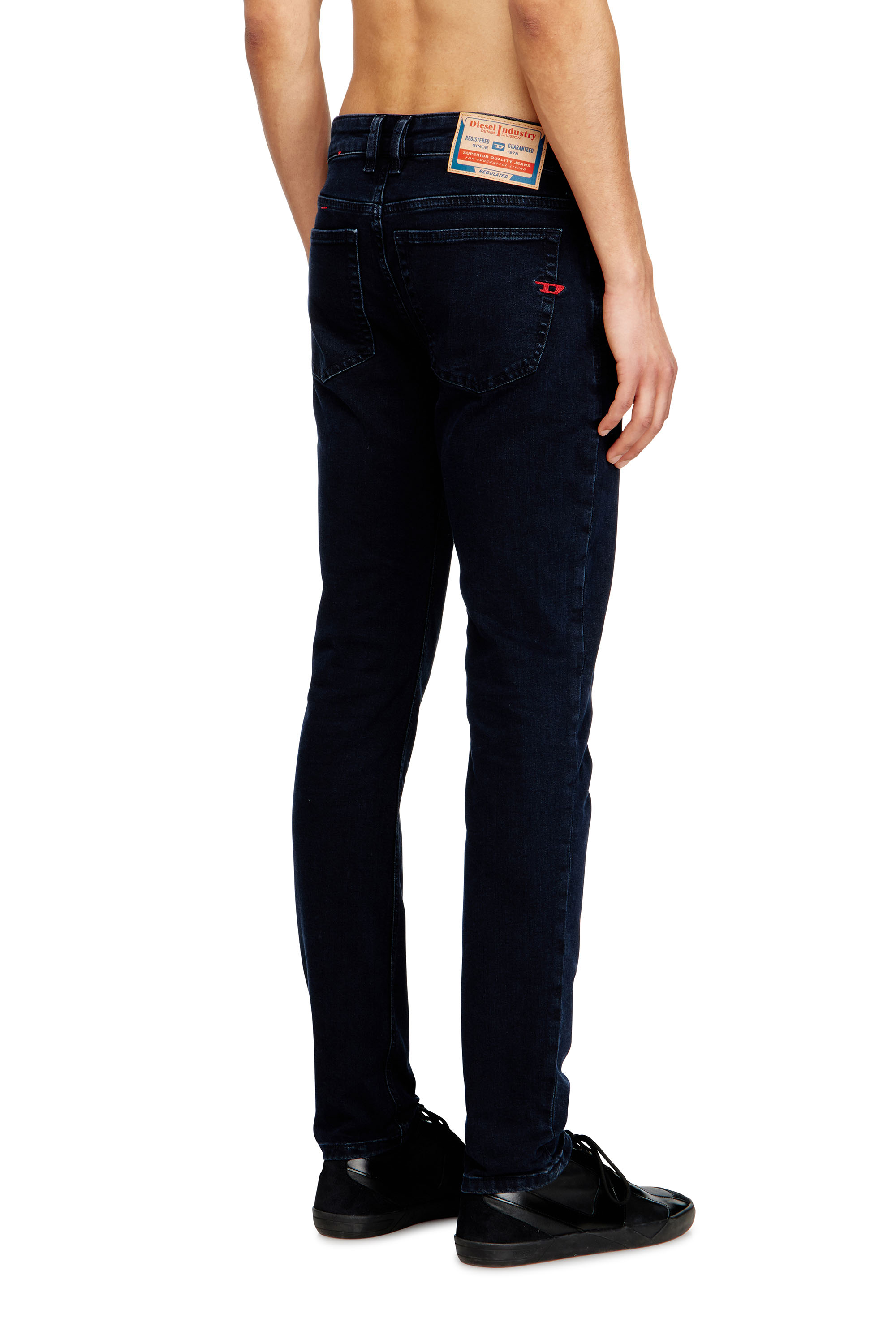 Diesel - Herren Skinny Jeans 1979 Sleenker 0KBBG, Dunkelblau - 3
