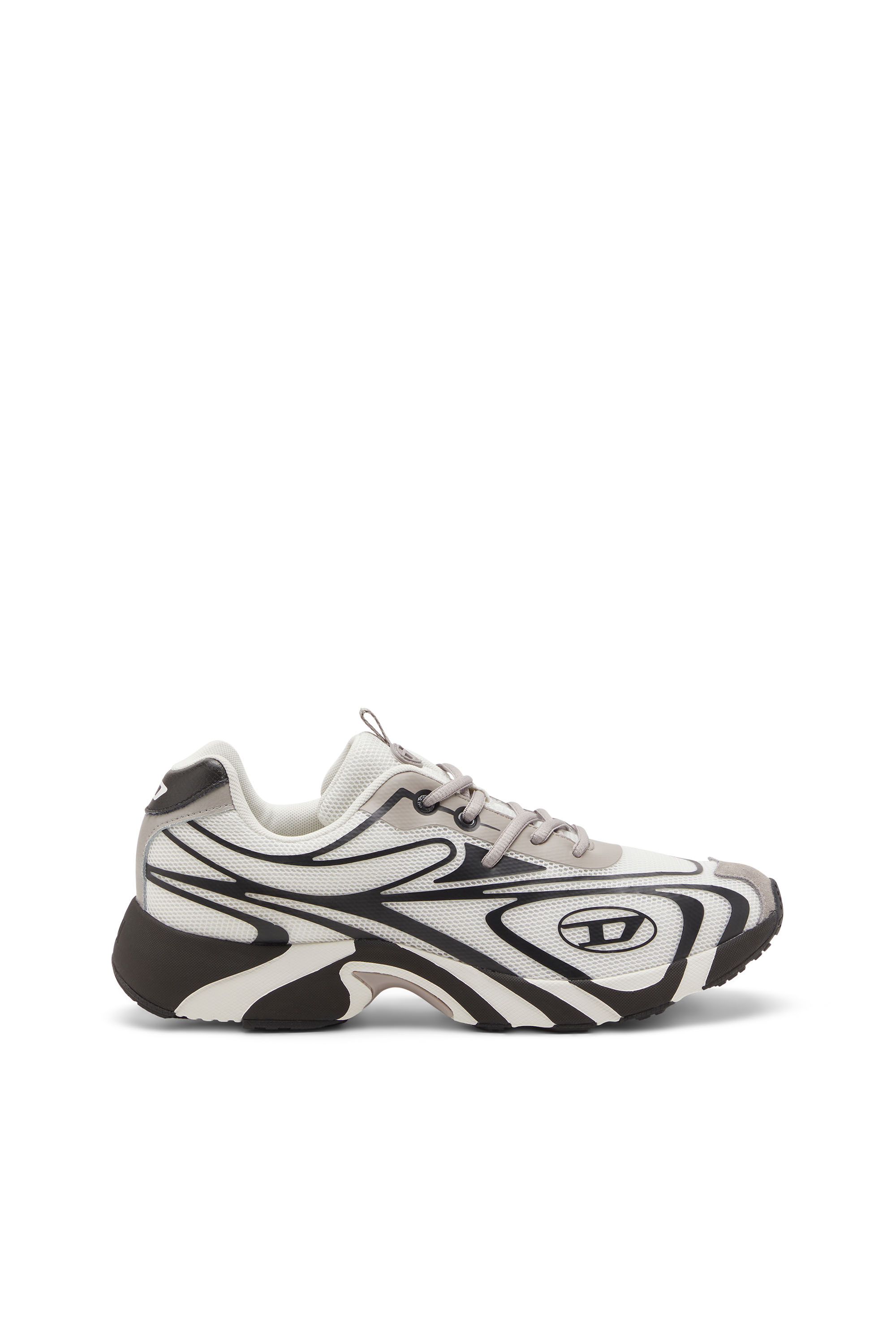 Diesel - S-D-VIT'S 500 LOW, Herren S-D-Vit - Schnürsneaker in Schwarz/Weiss - 1