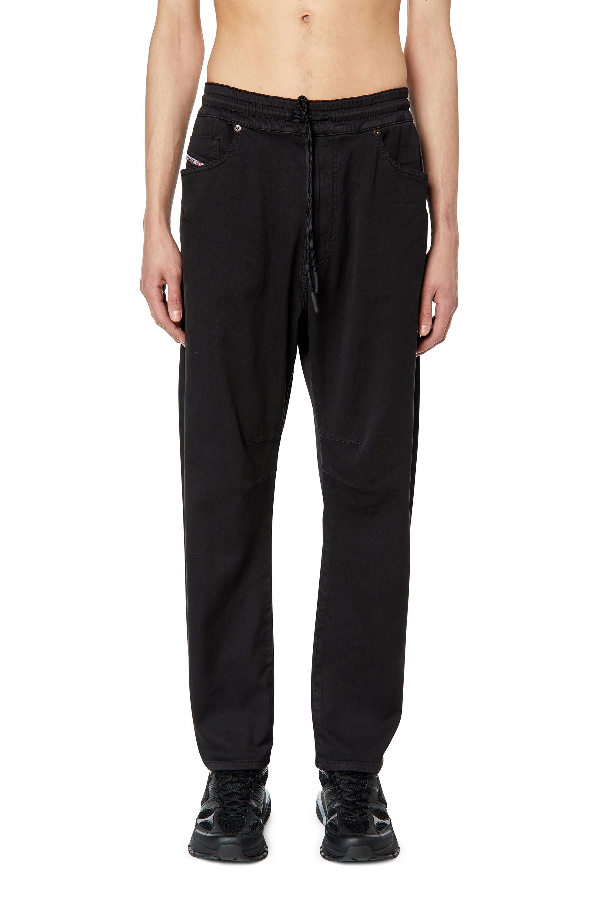 Diesel - D-Amage JoggJeans® 068DY Tapered, Schwarz - Image 1