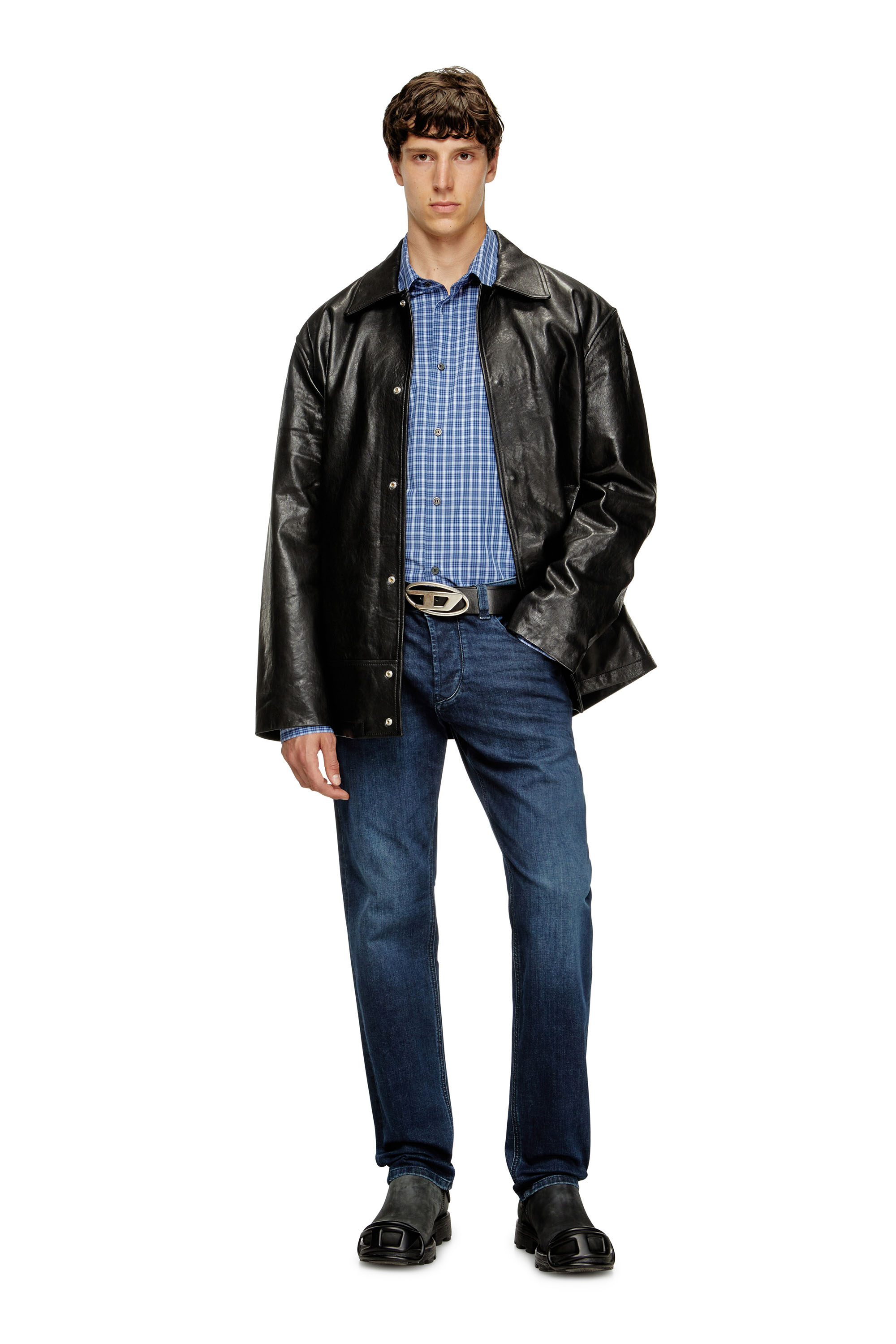 Diesel - Herren Regular Jeans 1986 Larkee-Beex 0CNAA, Dunkelblau - 2