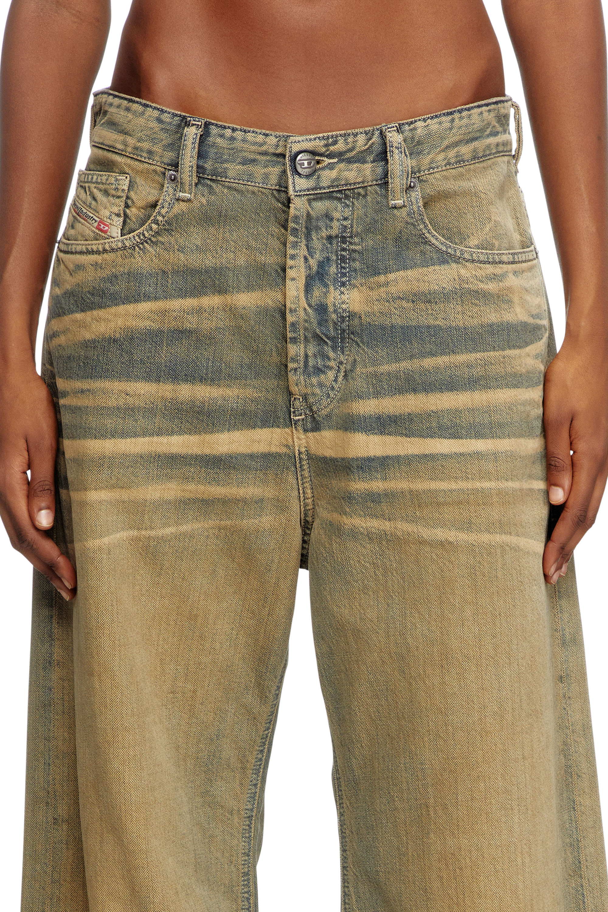 Diesel - Damen Relaxed Jeans 1996 D-Sire 09L49, Mittelblau - 3