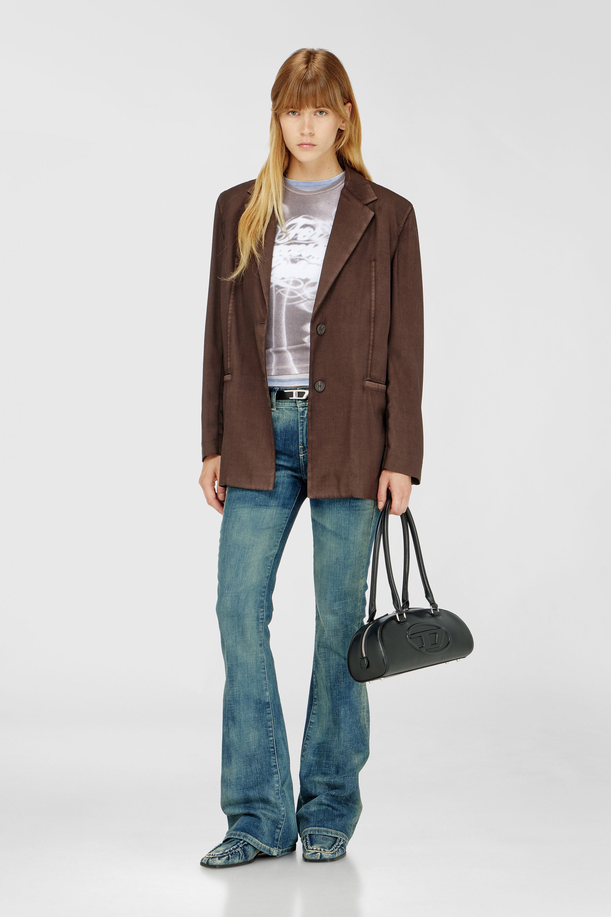Diesel - Damen Bootcut Jeans 1969 D-Ebbey 09P41, Mittelblau - 1