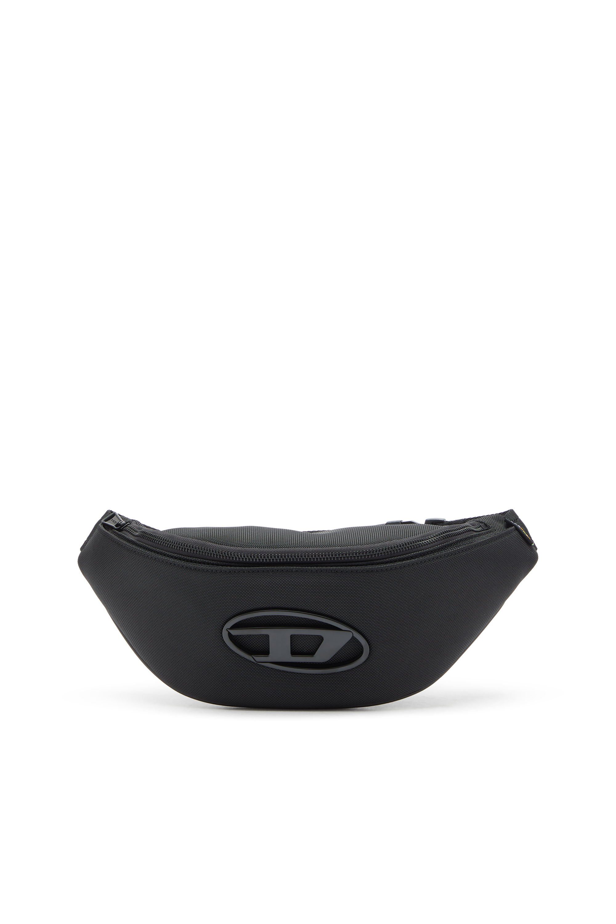 Diesel - HOLI-D BELT BAG M, Unisex Holi-D - G&uuml;rteltasche aus Nylon mit Innentasche in Schwarz - 1