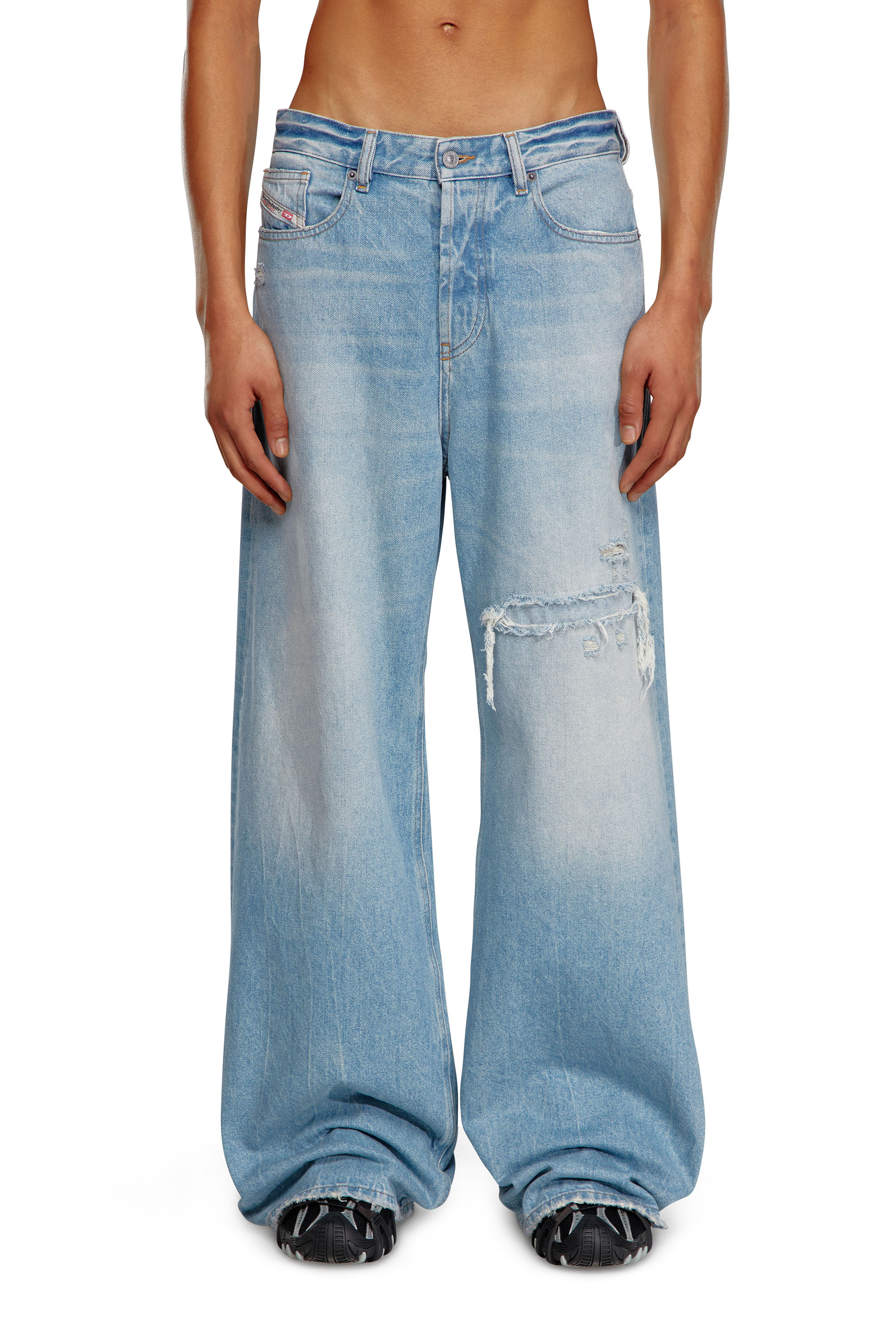 Diesel - Damen Straight Jeans 1996 D-Sire 09E25, Hellblau - Image 6