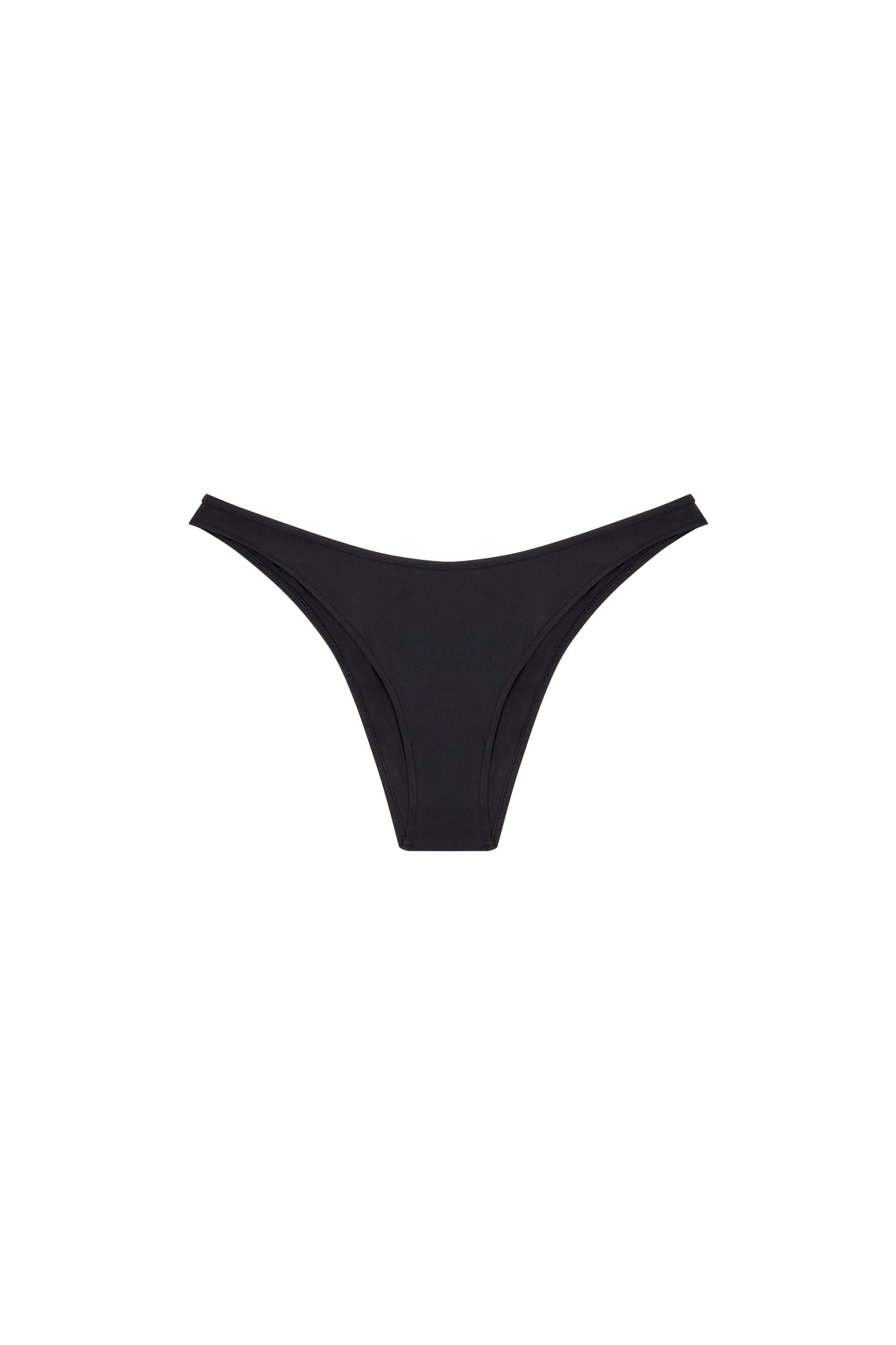 Diesel - UFPN-PUNCHY, Damen V-Front-Briefs mit Oval D-Plakette in Schwarz - 2