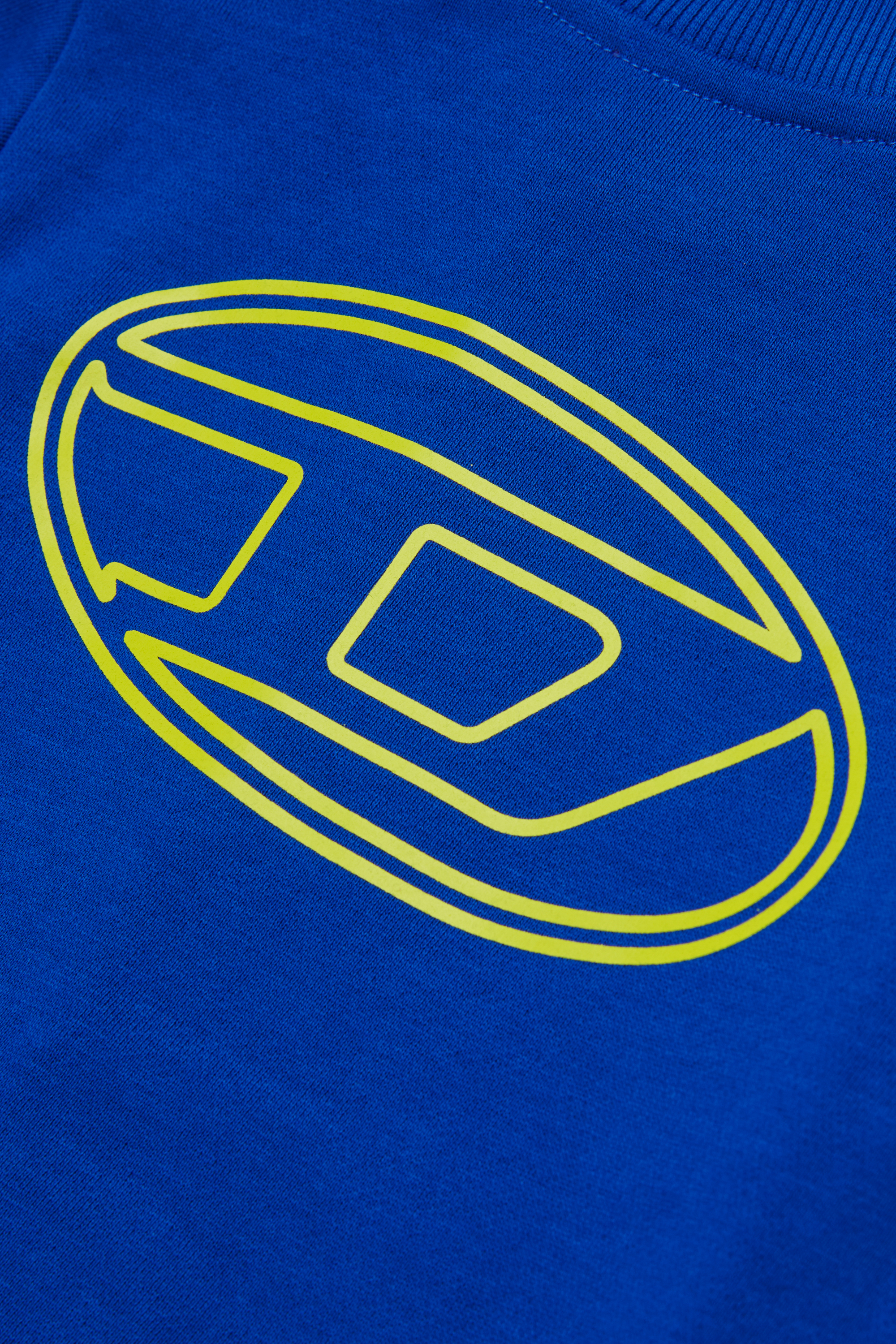 Diesel - SPENCERB, Unisex Baumwoll-Sweatshirt mit Reißverschluss in Blau - 4