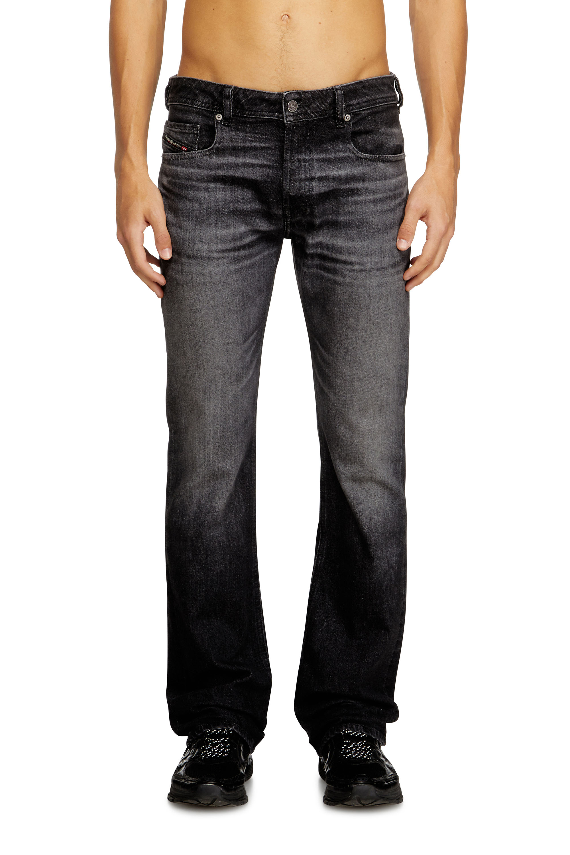 Diesel - Herren Bootcut Jeans 2007 Zatiny 09N48, Schwarz/Dunkelgrau - 1