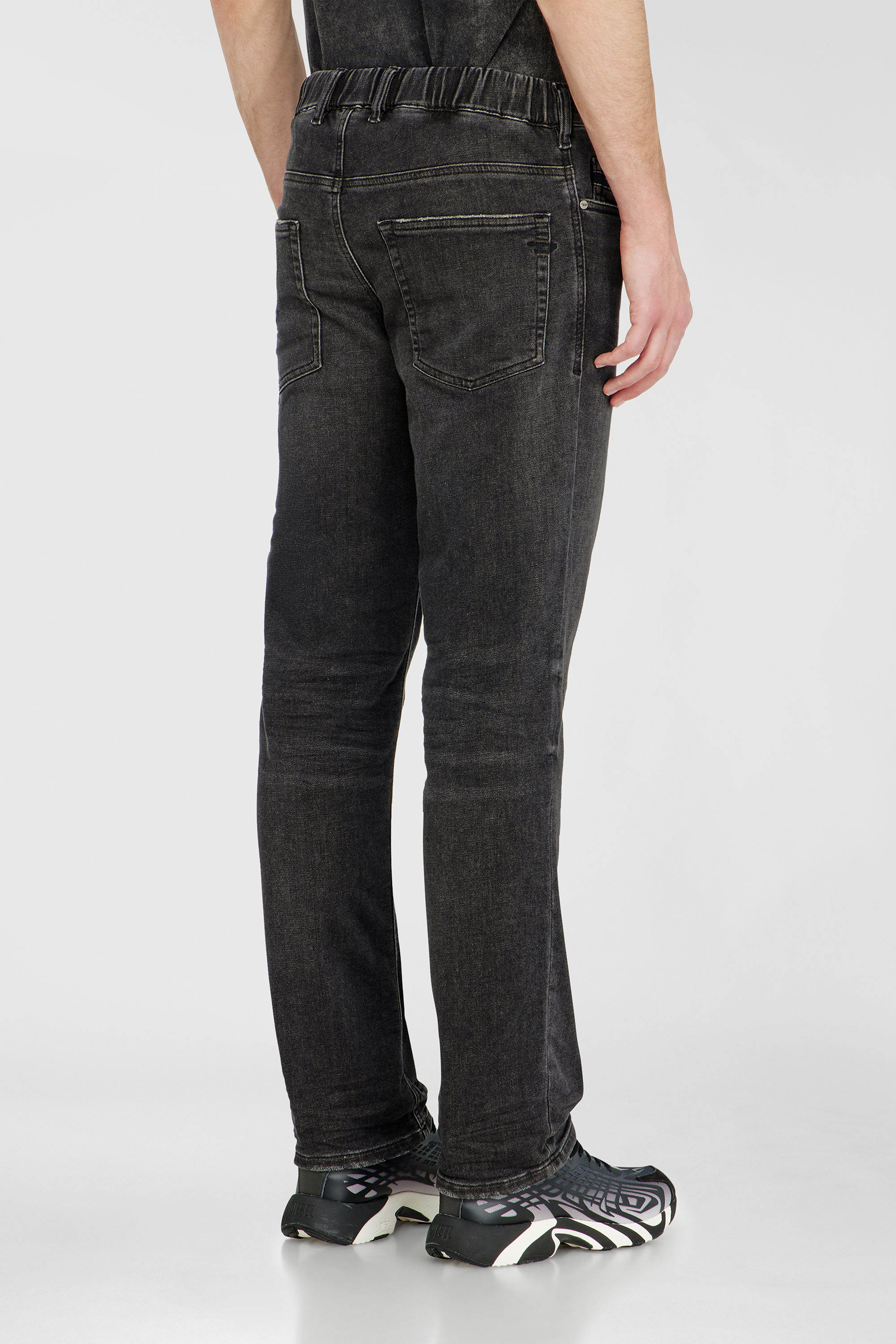 Diesel - Herren Regular 2090 D-Veekley Joggjeans&reg; 09P92, Schwarz/Dunkelgrau - 3