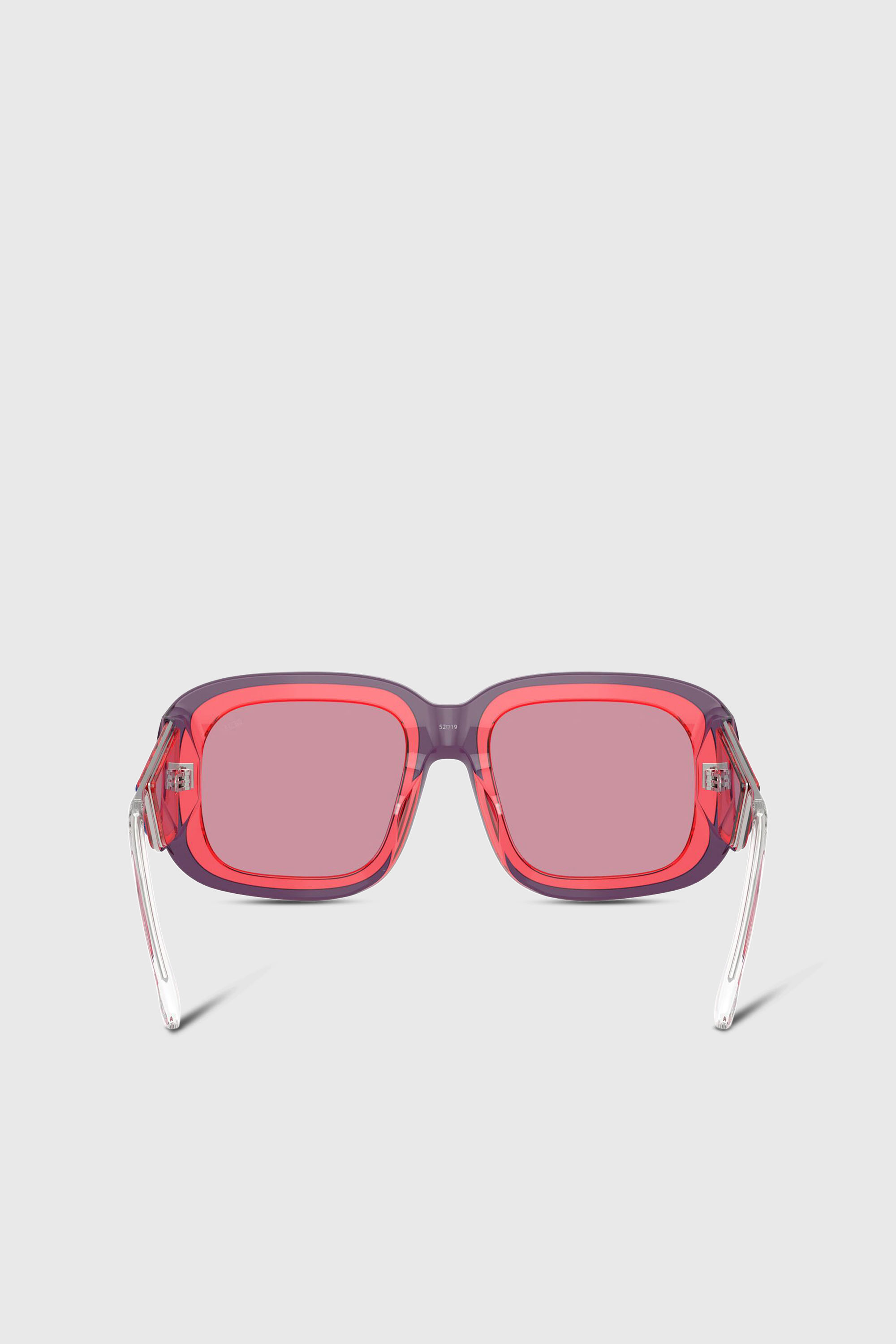 Diesel - 0DL2015U, Unisex Quadratische Sonnenbrillen in Rosa - 3