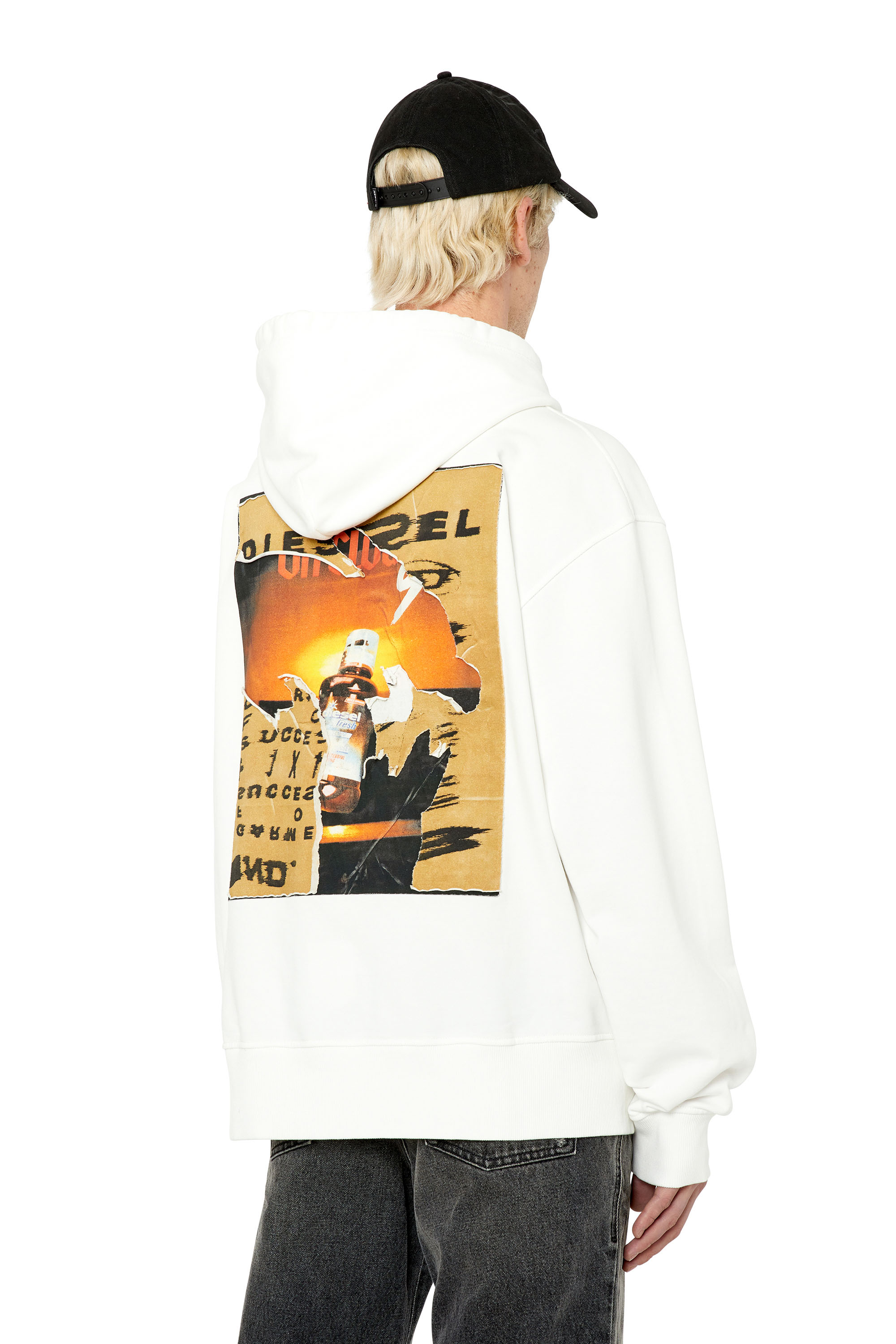 Diesel - S-MACS-HOOD-POFF, Weiß - Image 4